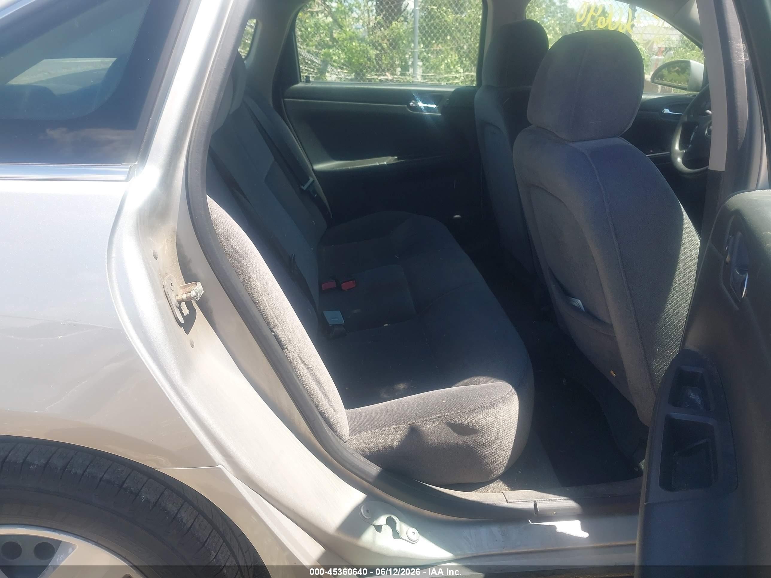 2008 Chevrolet Impala Ls Champagne vin: 2G1WB58K289201383