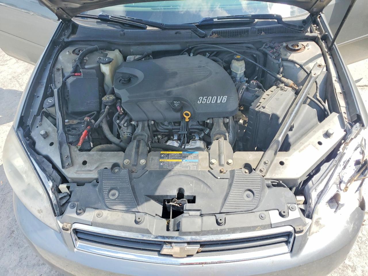 2007 Chevrolet Impala Ls Gray vin: 2G1WB58K379404426