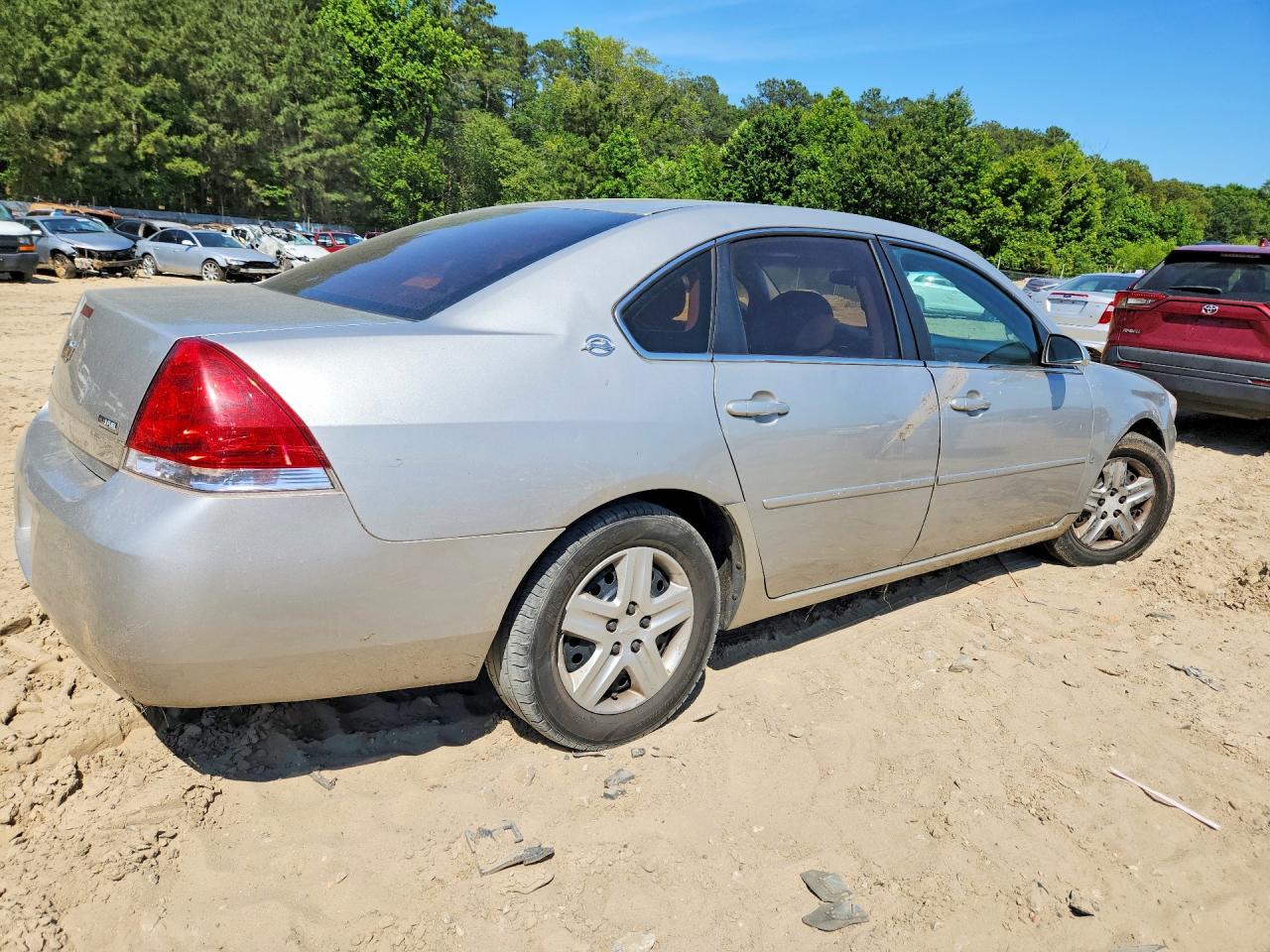 2008 Chevrolet Impala Ls Silver vin: 2G1WB58K381262997