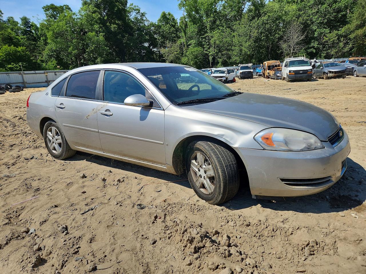 2008 Chevrolet Impala Ls Silver vin: 2G1WB58K381262997