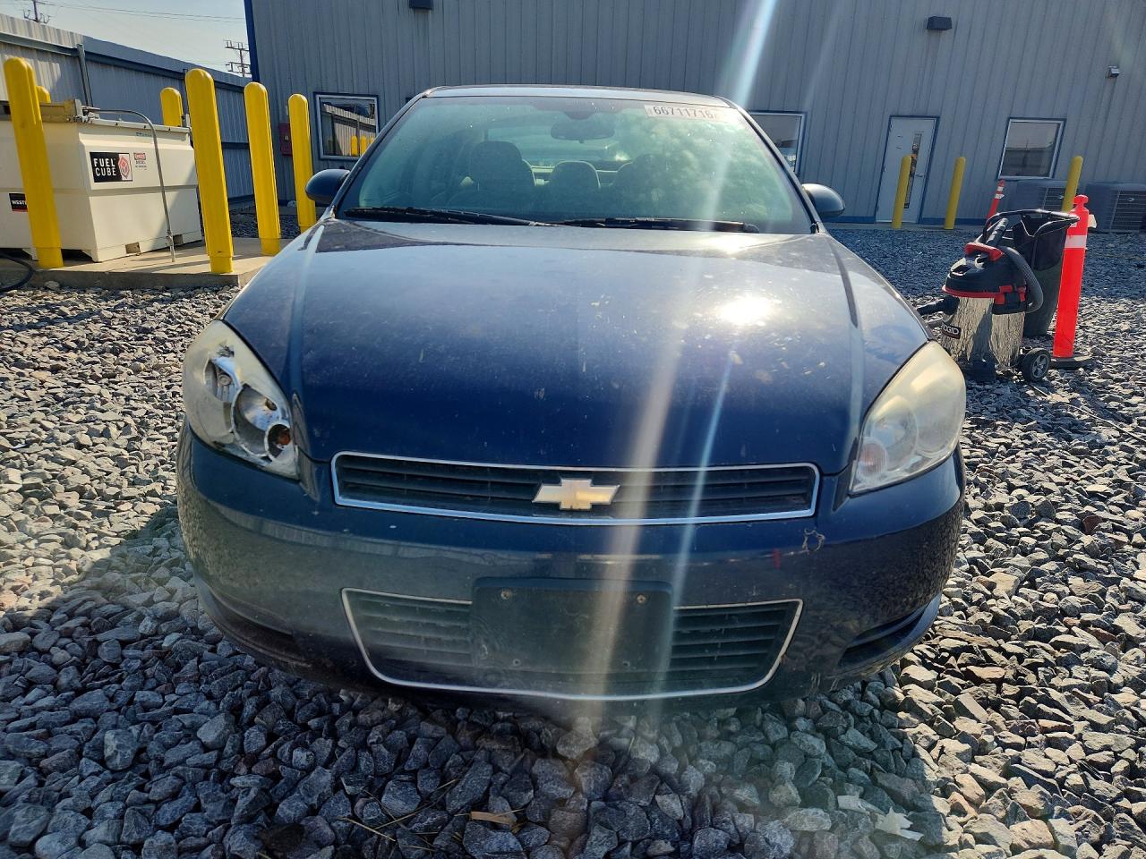 2008 Chevrolet Impala Ls Blue vin: 2G1WB58K381310806