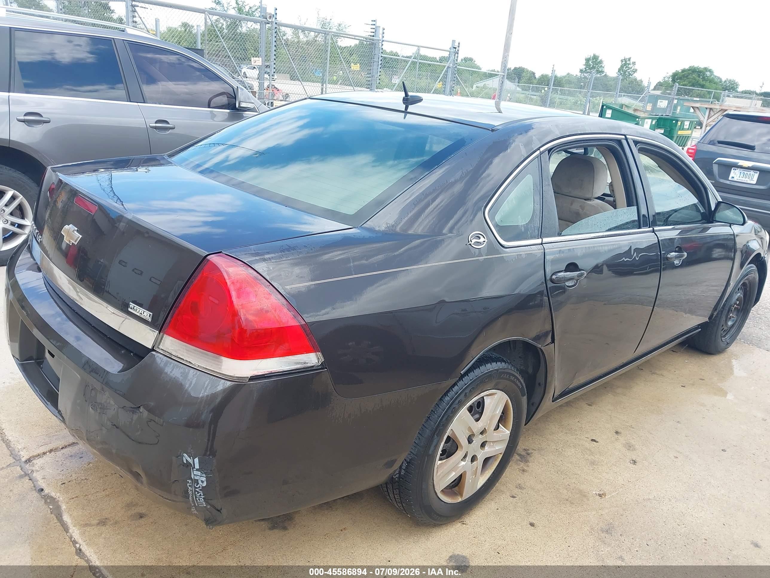 2008 Chevrolet Impala Ls Gray vin: 2G1WB58K389175666