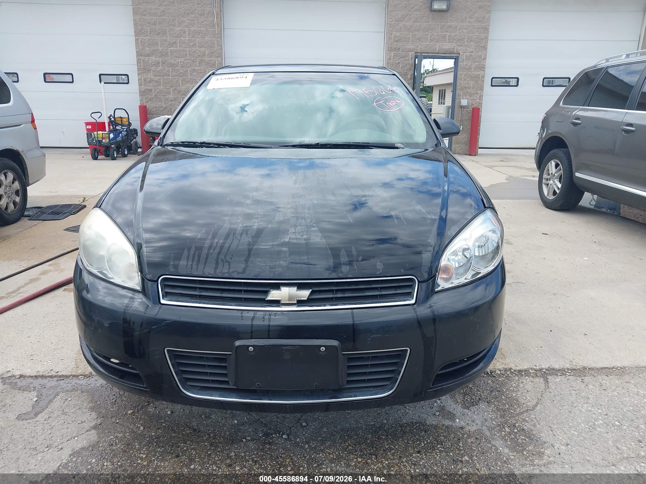 2008 Chevrolet Impala Ls Gray vin: 2G1WB58K389175666
