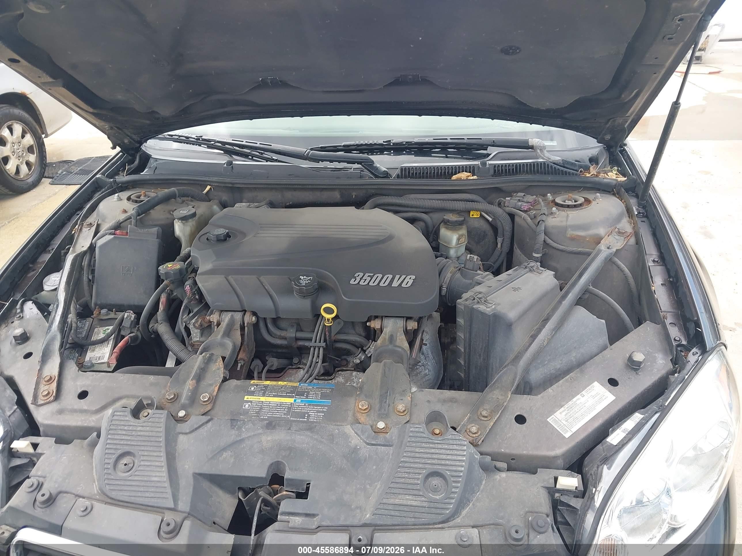 2008 Chevrolet Impala Ls Gray vin: 2G1WB58K389175666