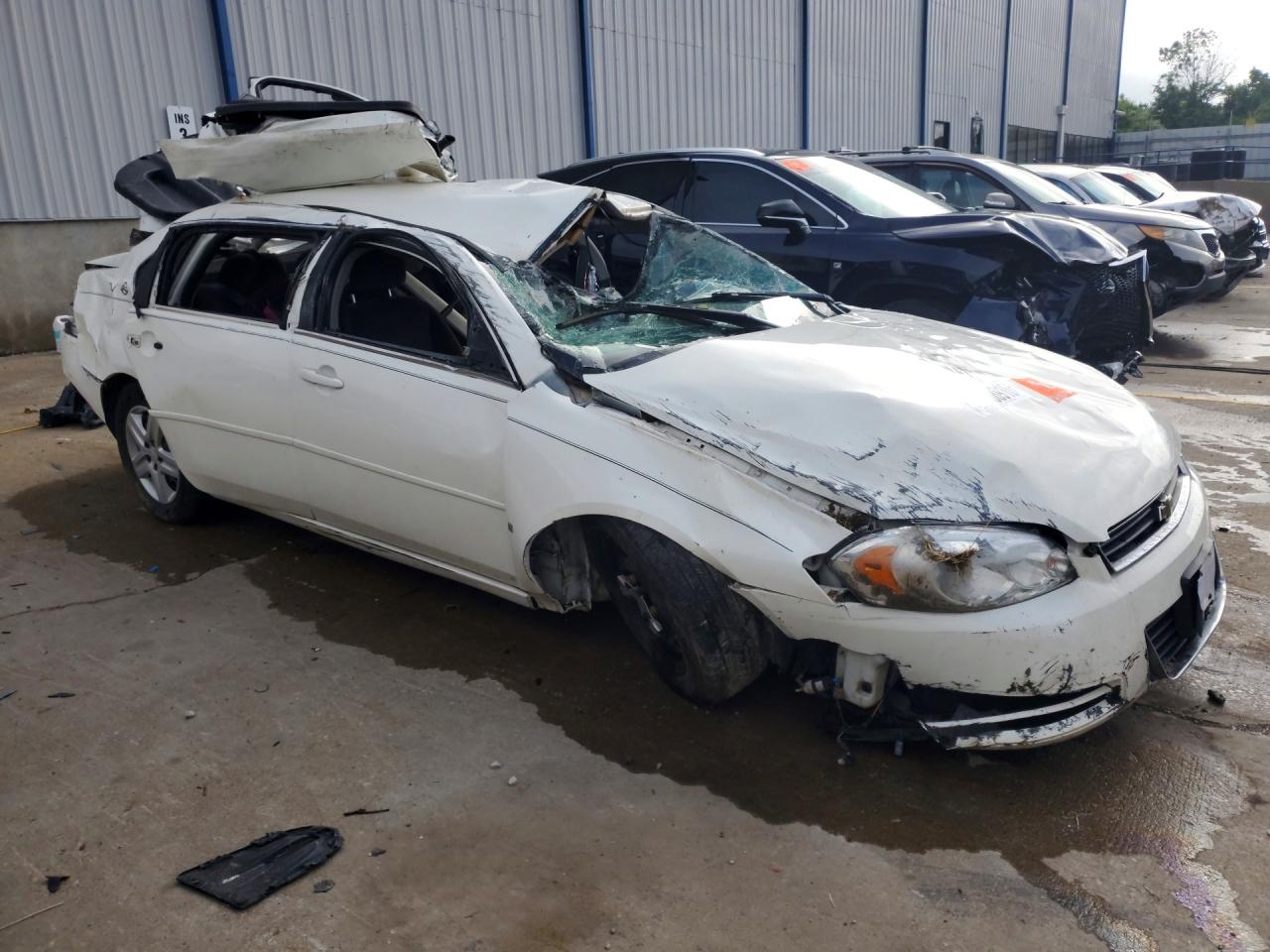 2008 Chevrolet Impala Ls White vin: 2G1WB58K389206771