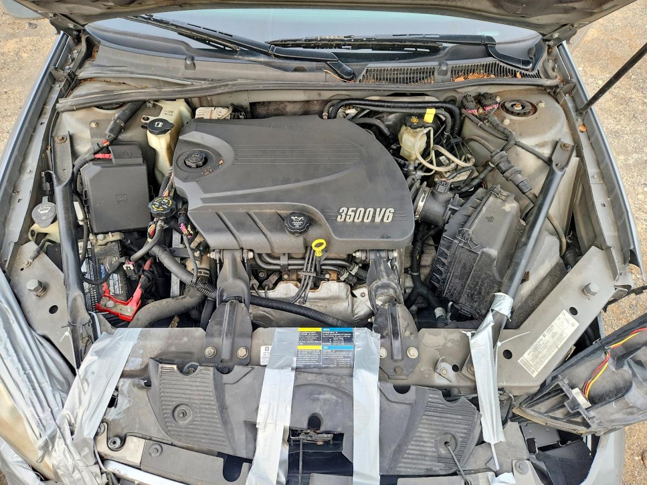 2006 Chevrolet Impala Ls Gray vin: 2G1WB58K469308254