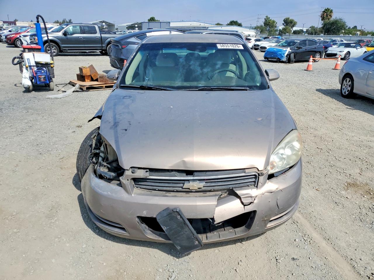 2006 Chevrolet Impala Ls Gold vin: 2G1WB58K469359141