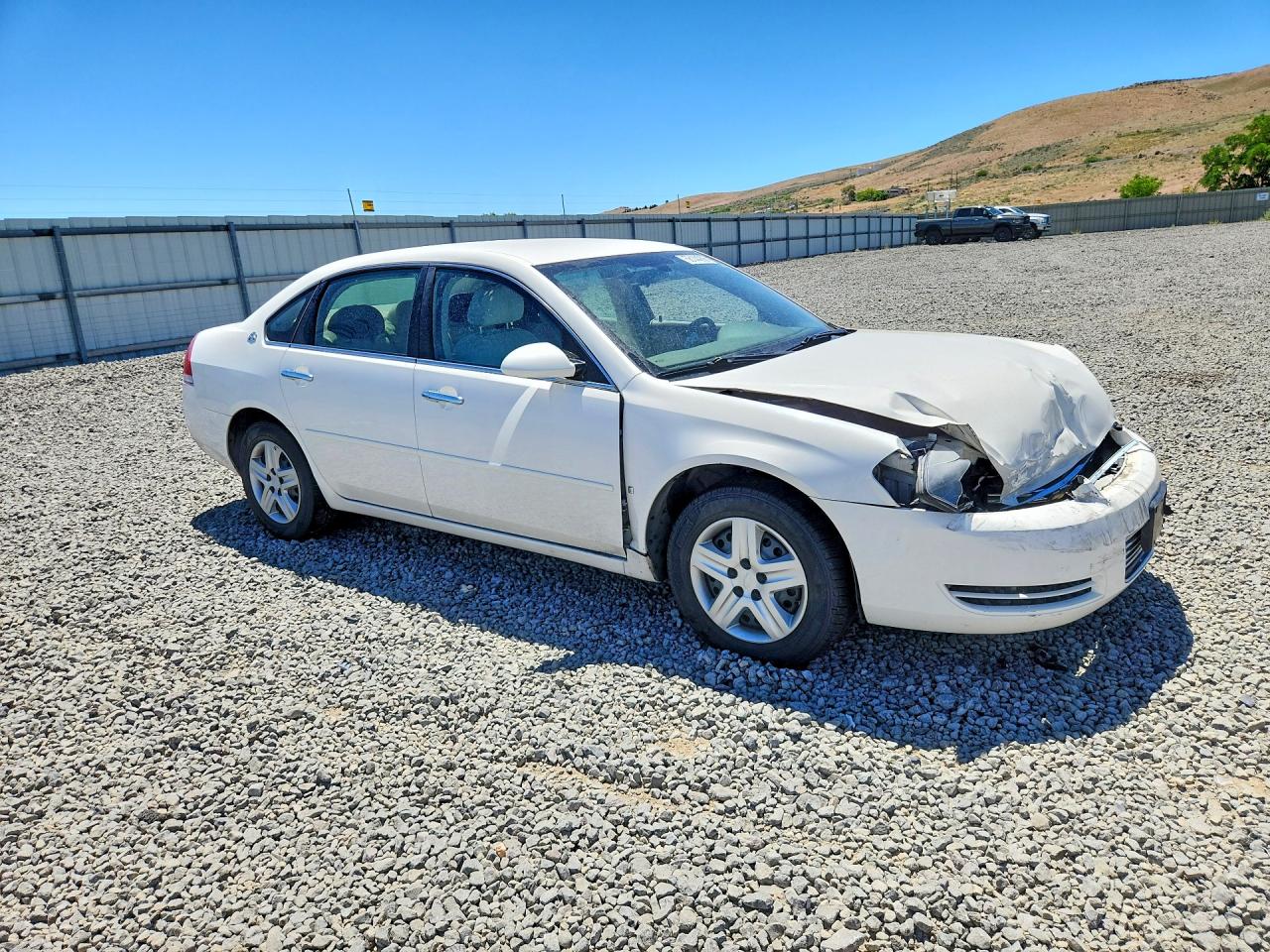 2007 Chev Impala Белый vin: 2G1WB58K479166781