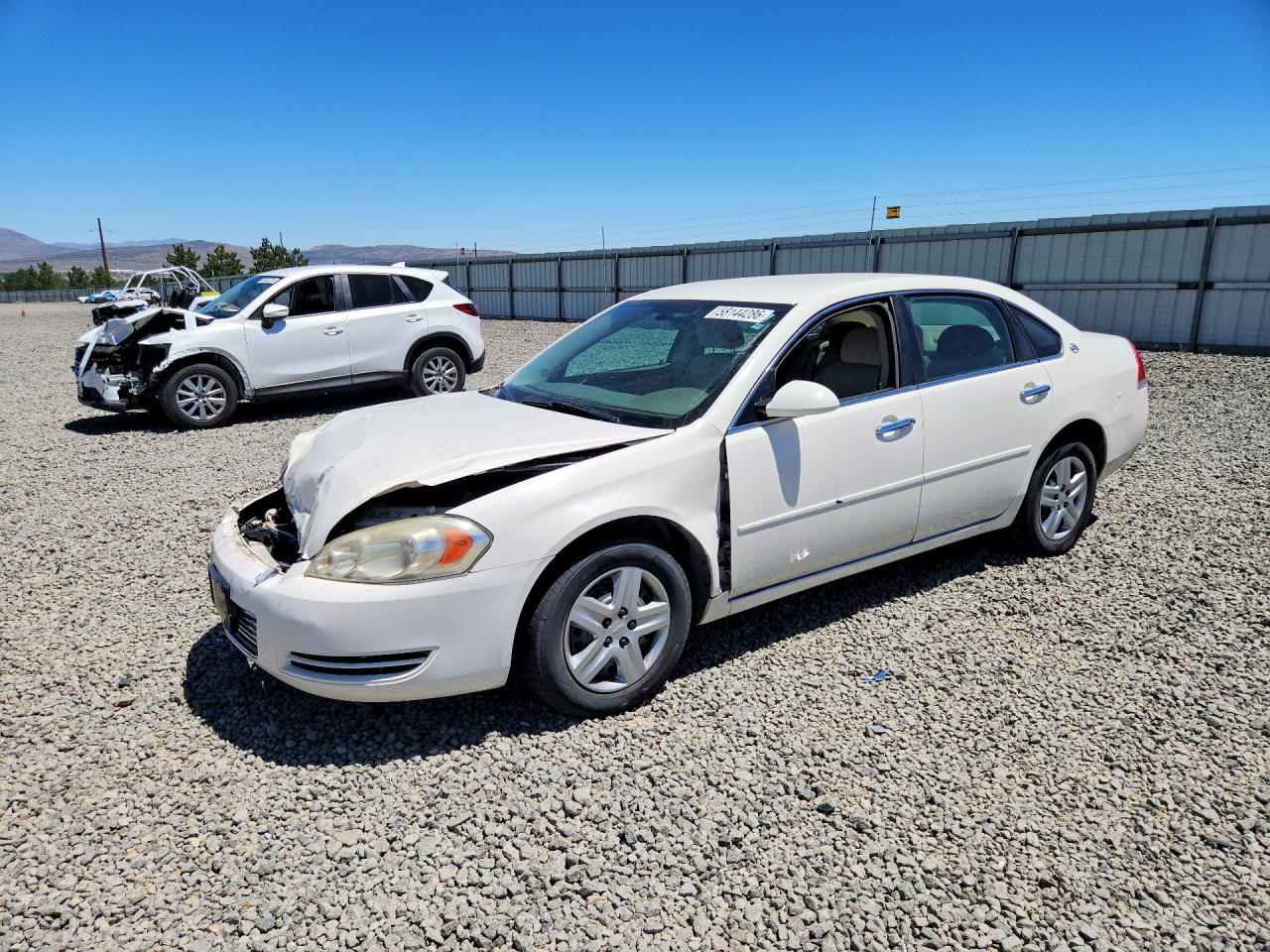 2007 Chev Impala Белый vin: 2G1WB58K479166781