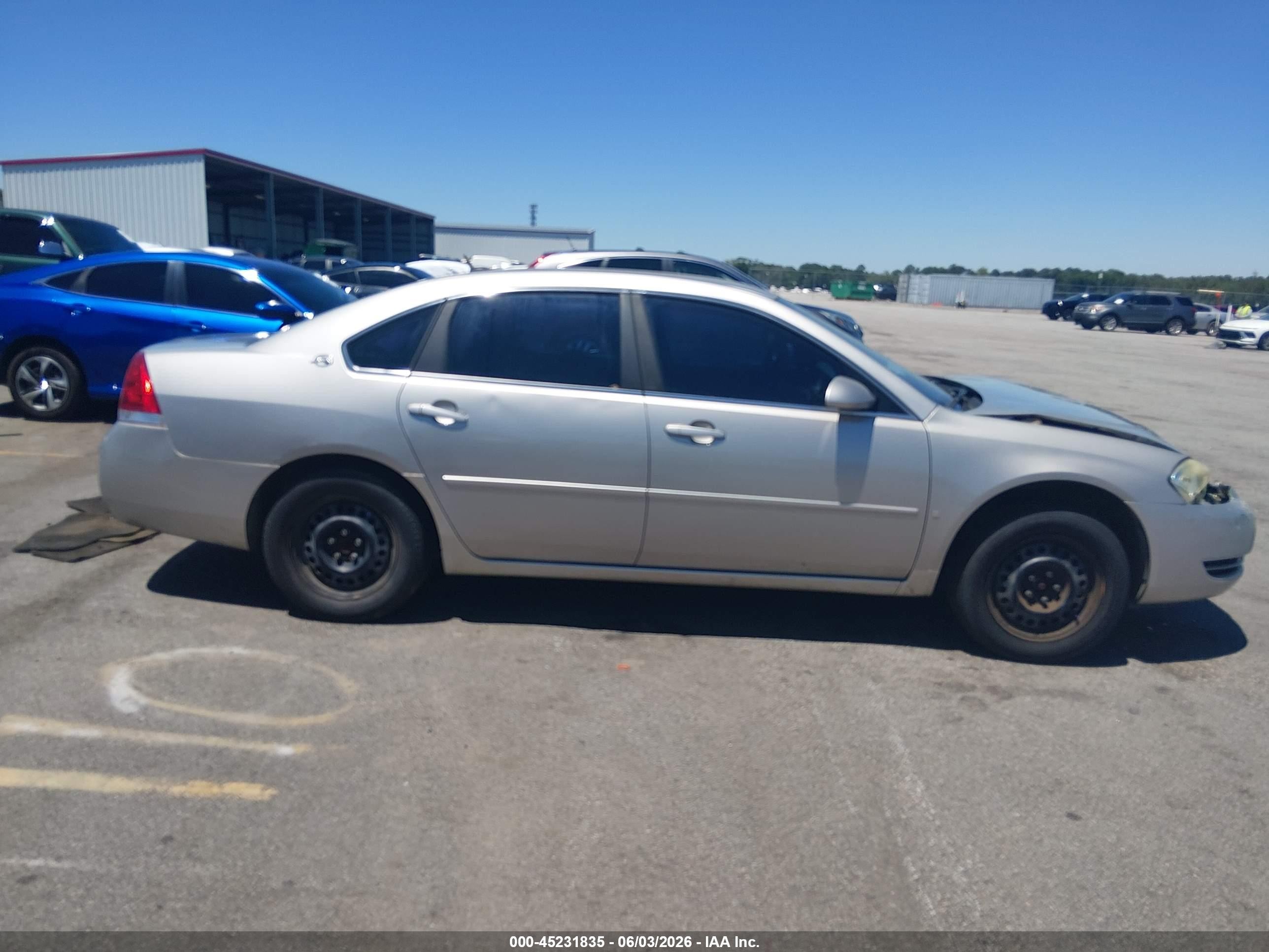 2007 Chevrolet Impala Ls Silver vin: 2G1WB58K479194550
