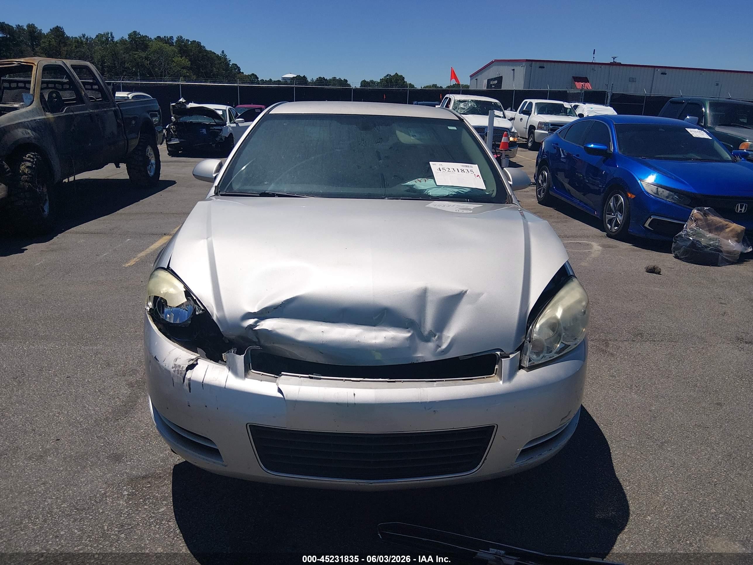 2007 Chevrolet Impala Ls Silver vin: 2G1WB58K479194550