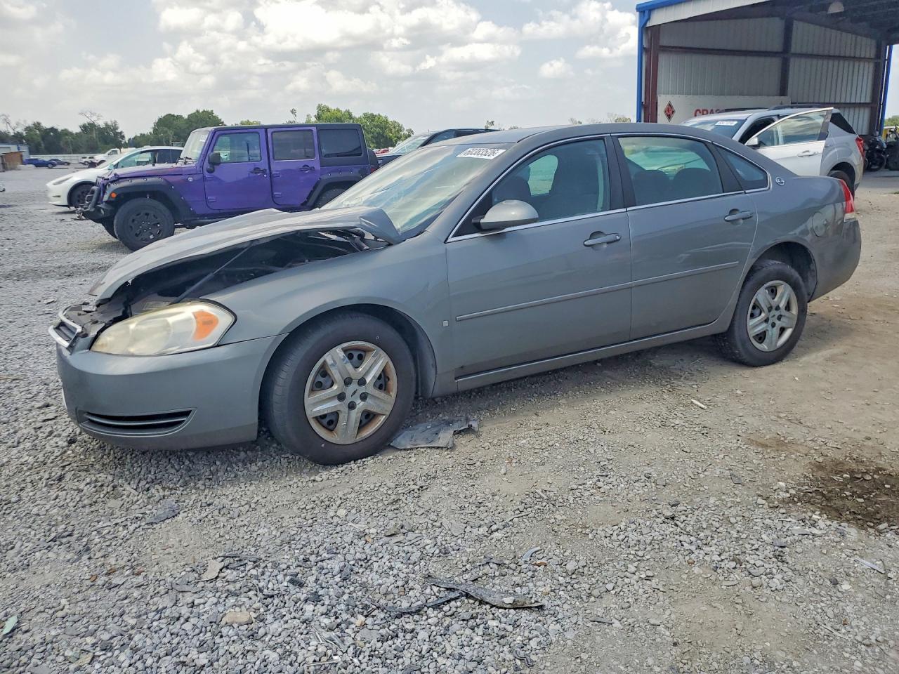 2007 Chevrolet Impala Ls Gray vin: 2G1WB58K479253838