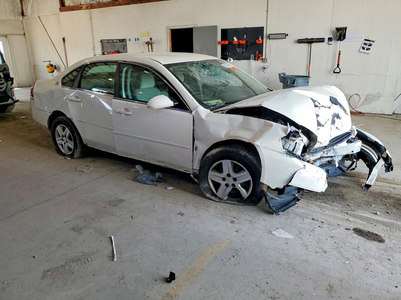 2007 Chevrolet Impala Ls Белый vin: 2G1WB58K479301158