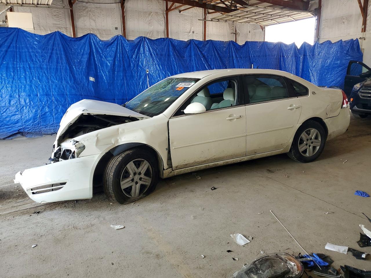 2007 Chevrolet Impala Ls White vin: 2G1WB58K479301158