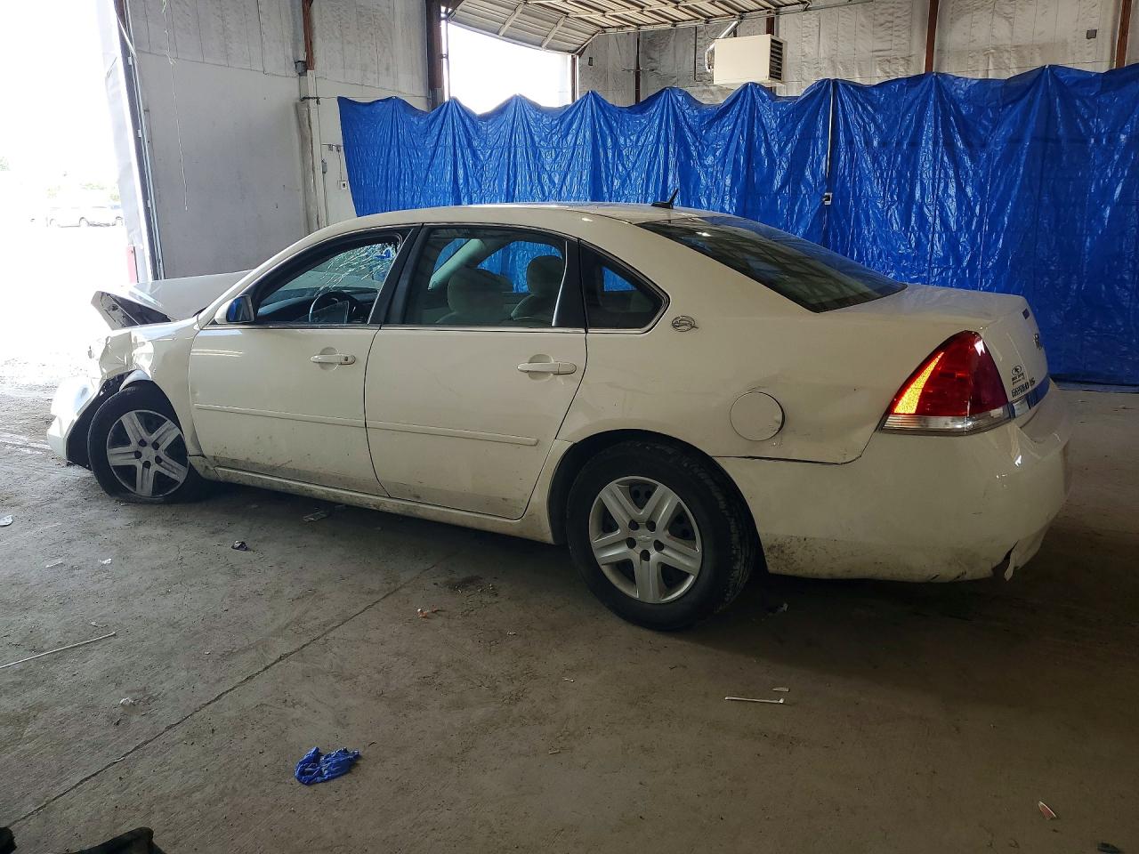 2007 Chevrolet Impala Ls Белый vin: 2G1WB58K479301158