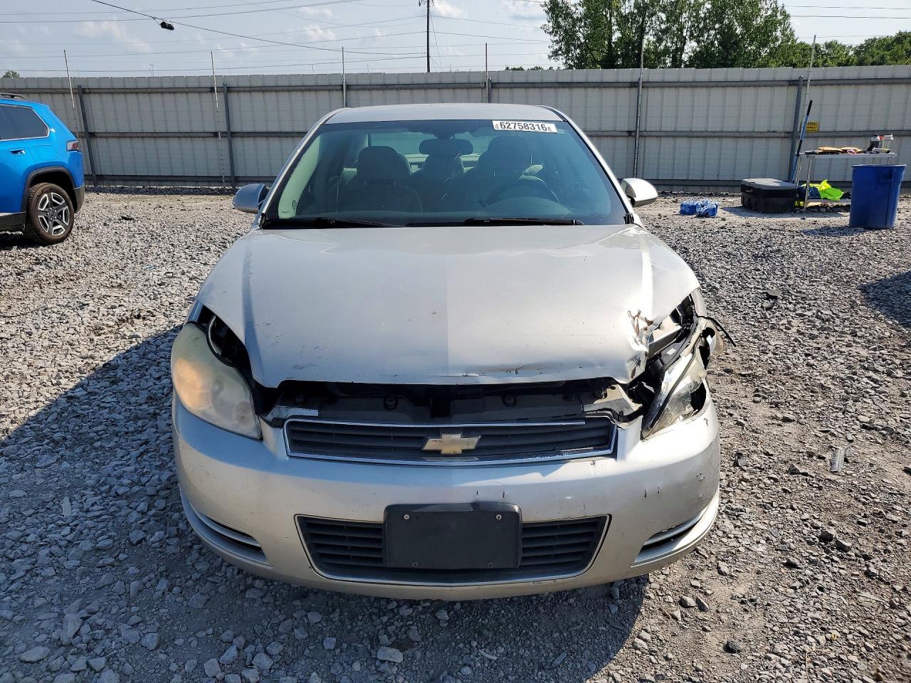 2008 Chevrolet Impala Ls Silver vin: 2G1WB58K481302407