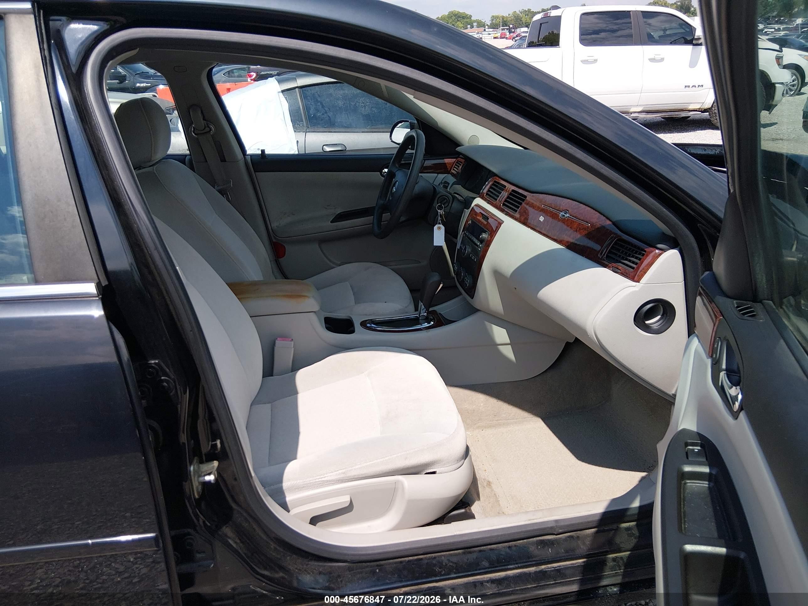 2008 Chevrolet Impala Ls Black vin: 2G1WB58K481306229