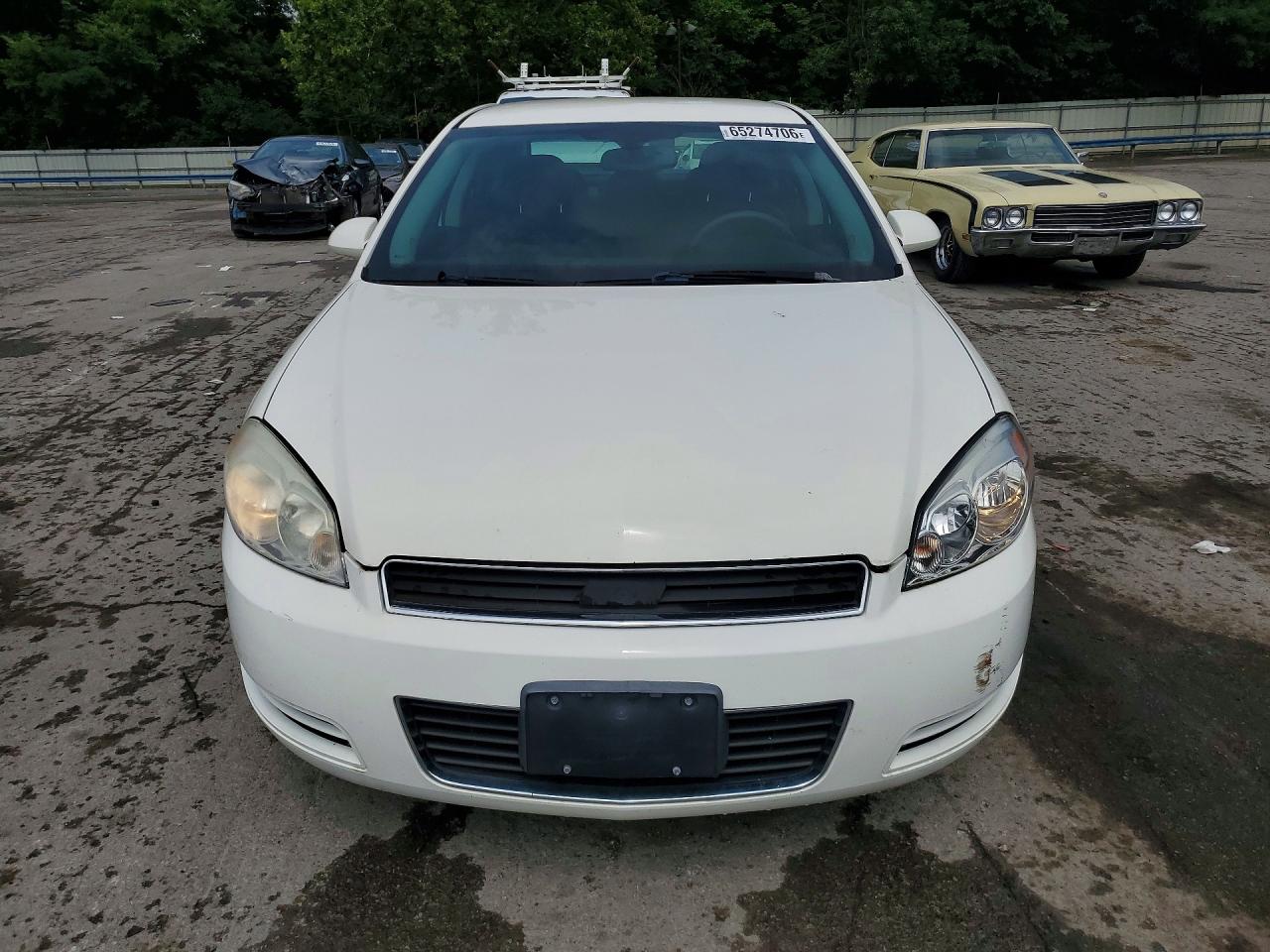 2008 Chevrolet Impala Ls White vin: 2G1WB58K481322883