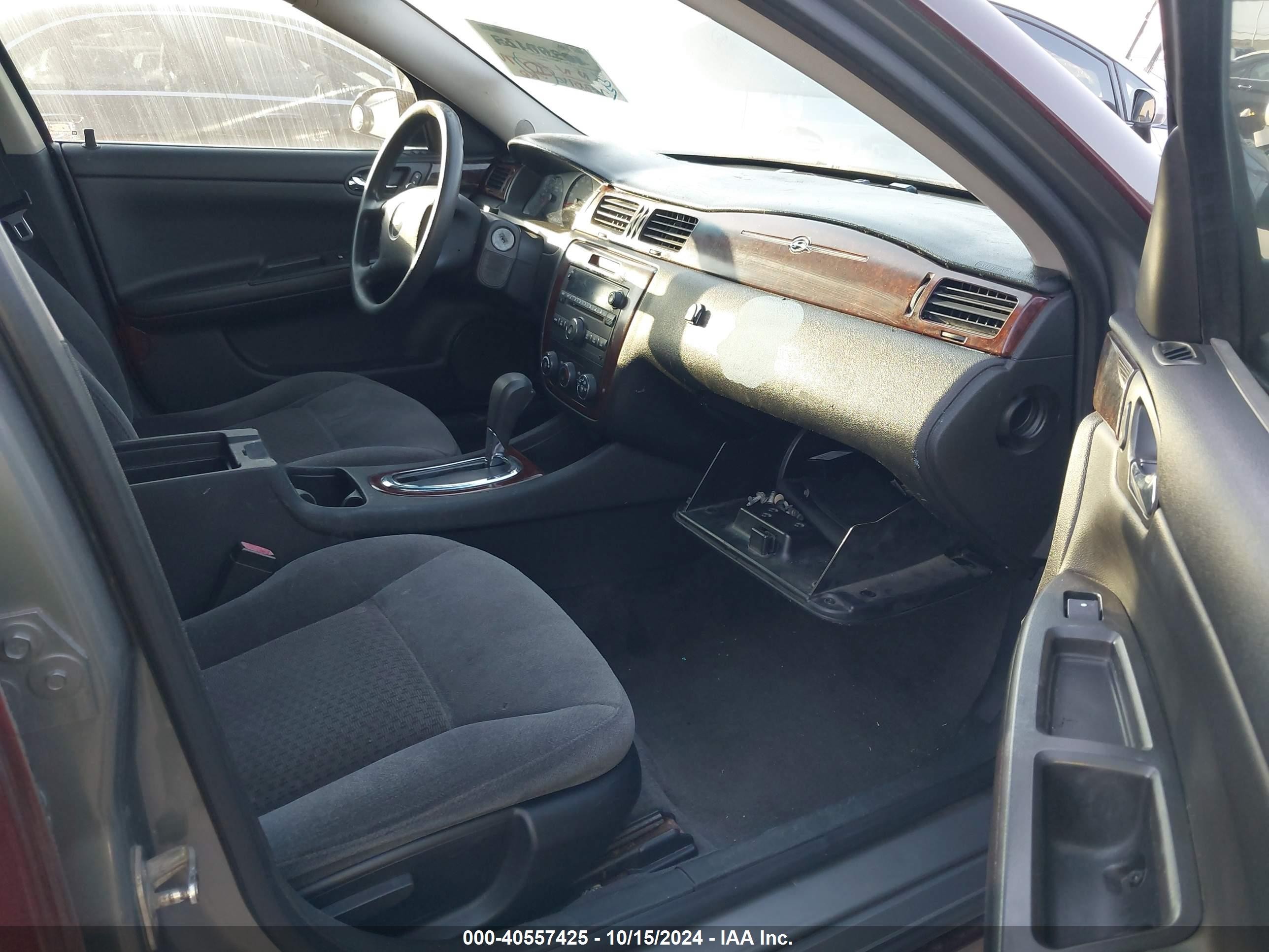 2008 Chevrolet Impala Ls Burgundy vin: 2G1WB58K481346200