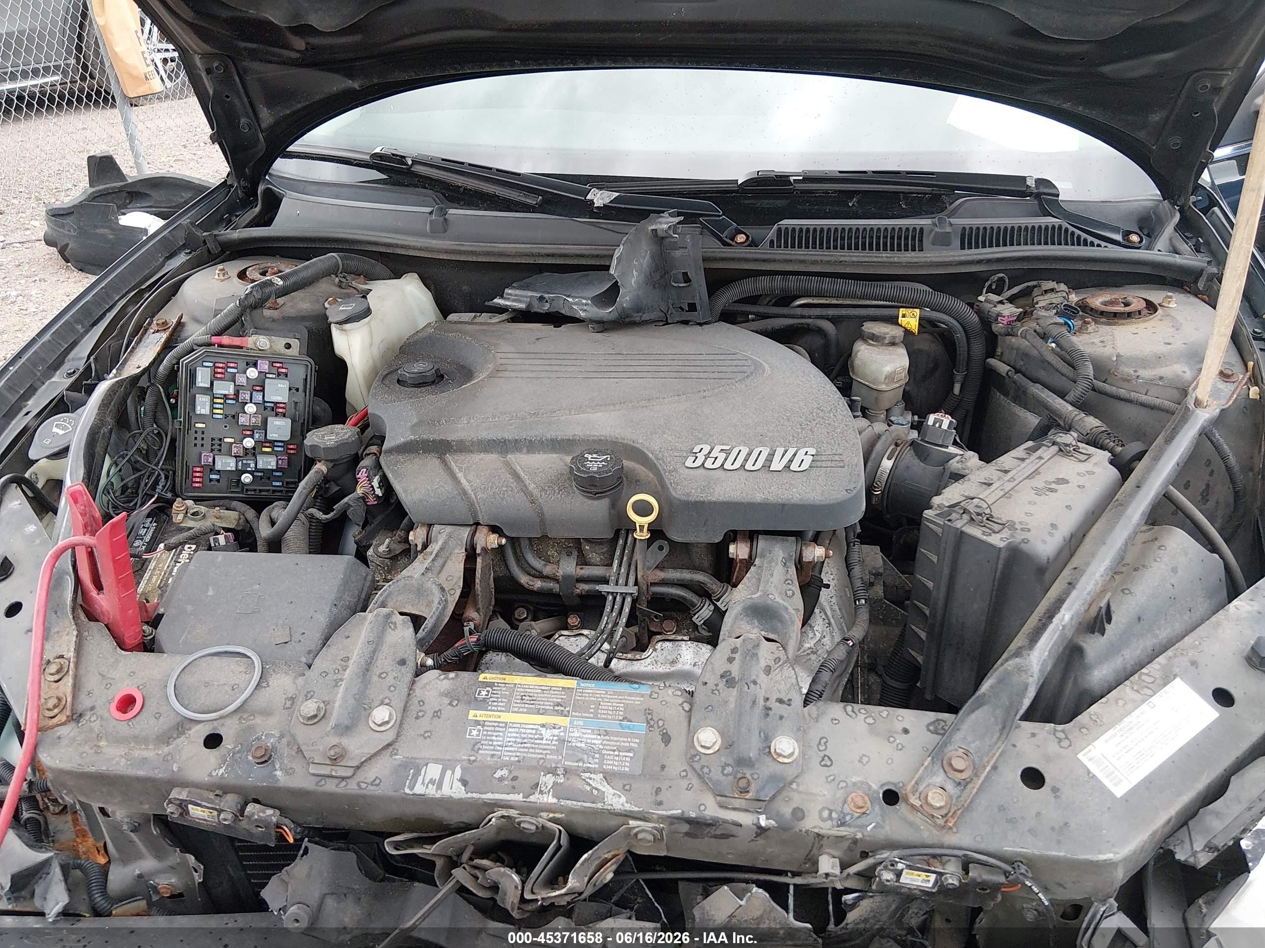 2008 Chevrolet Impala Ls Black vin: 2G1WB58K481377625
