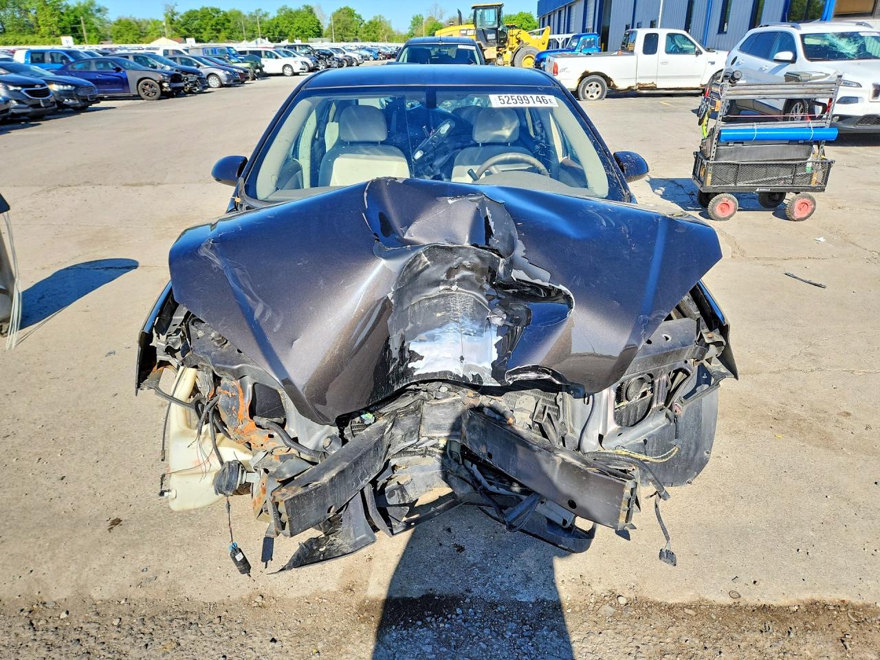 2008 Chevrolet Impala Ls Коричневый vin: 2G1WB58K481380511