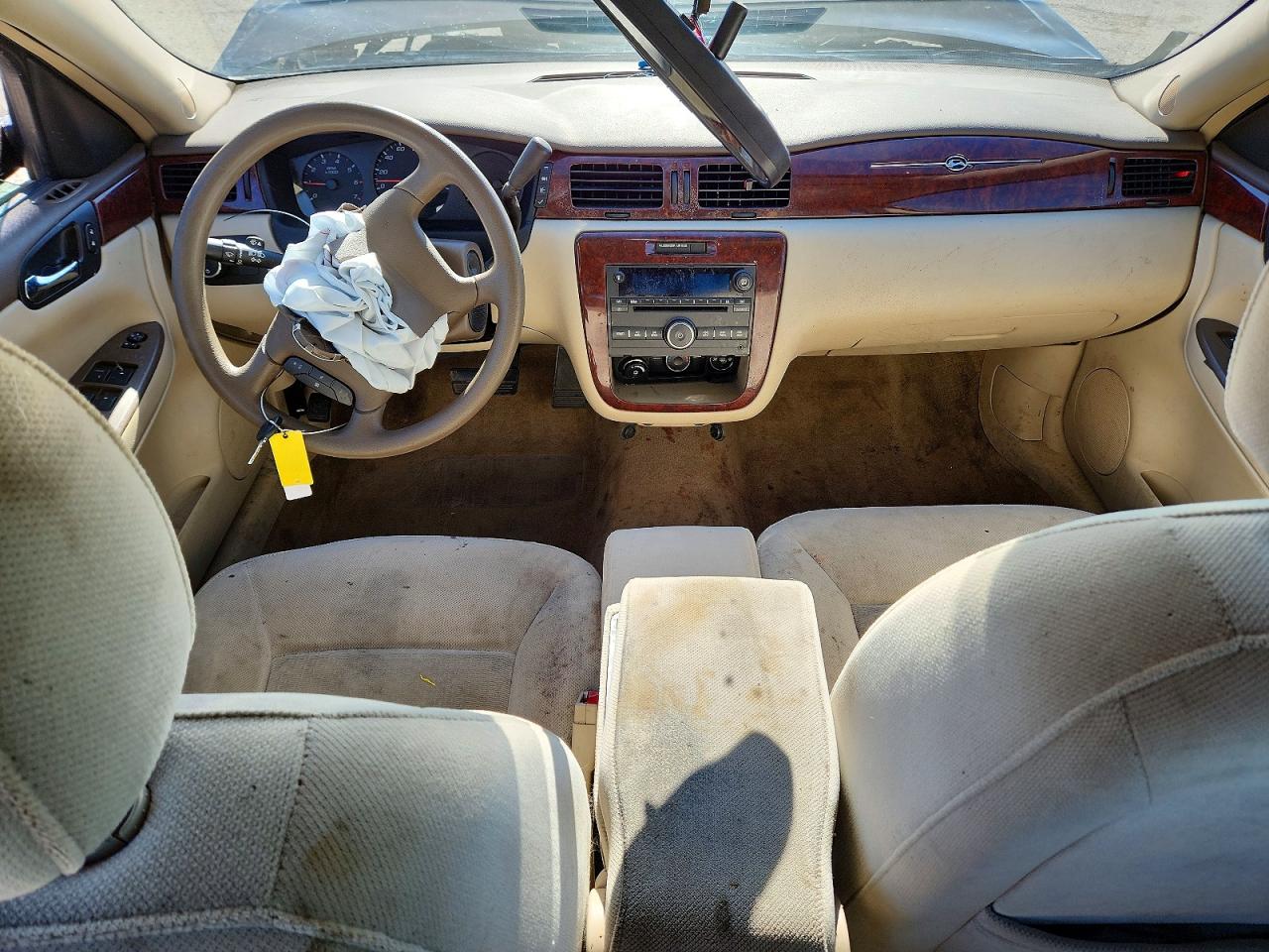 2008 Chevrolet Impala Ls Коричневый vin: 2G1WB58K481380511