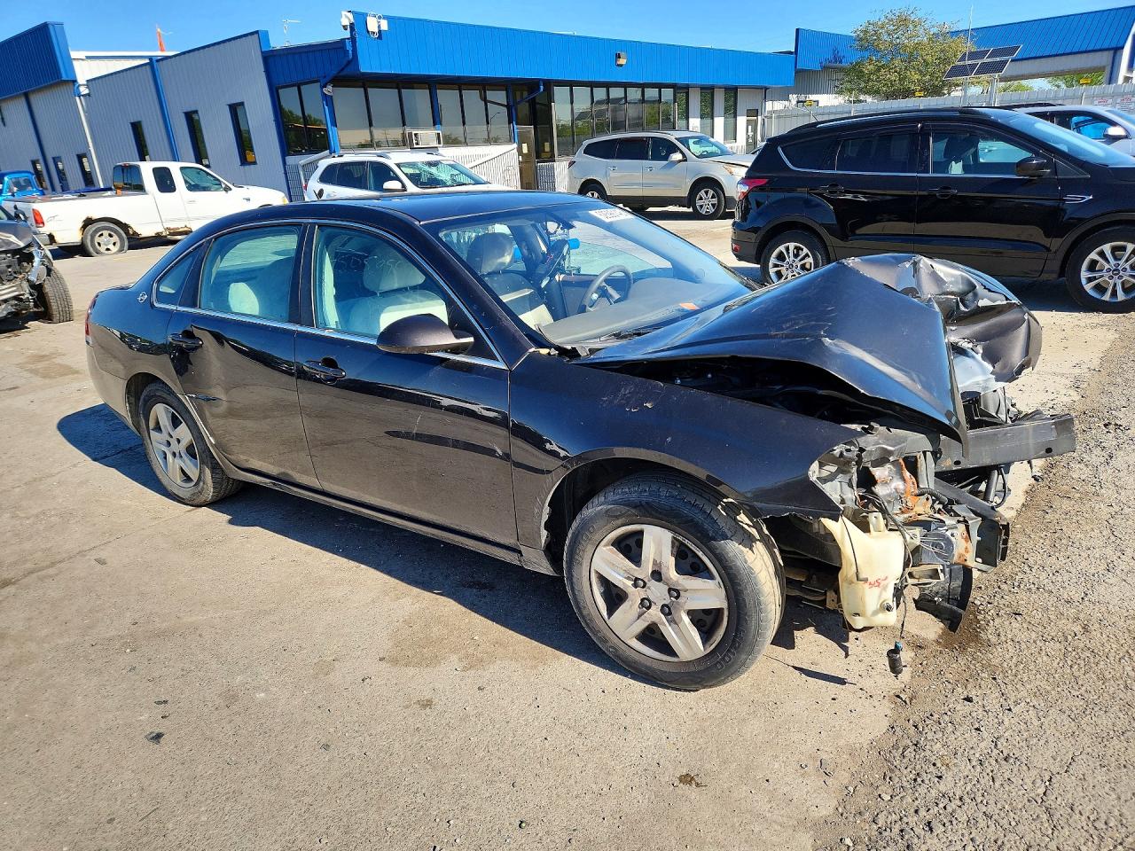 2008 Chevrolet Impala Ls Коричневый vin: 2G1WB58K481380511