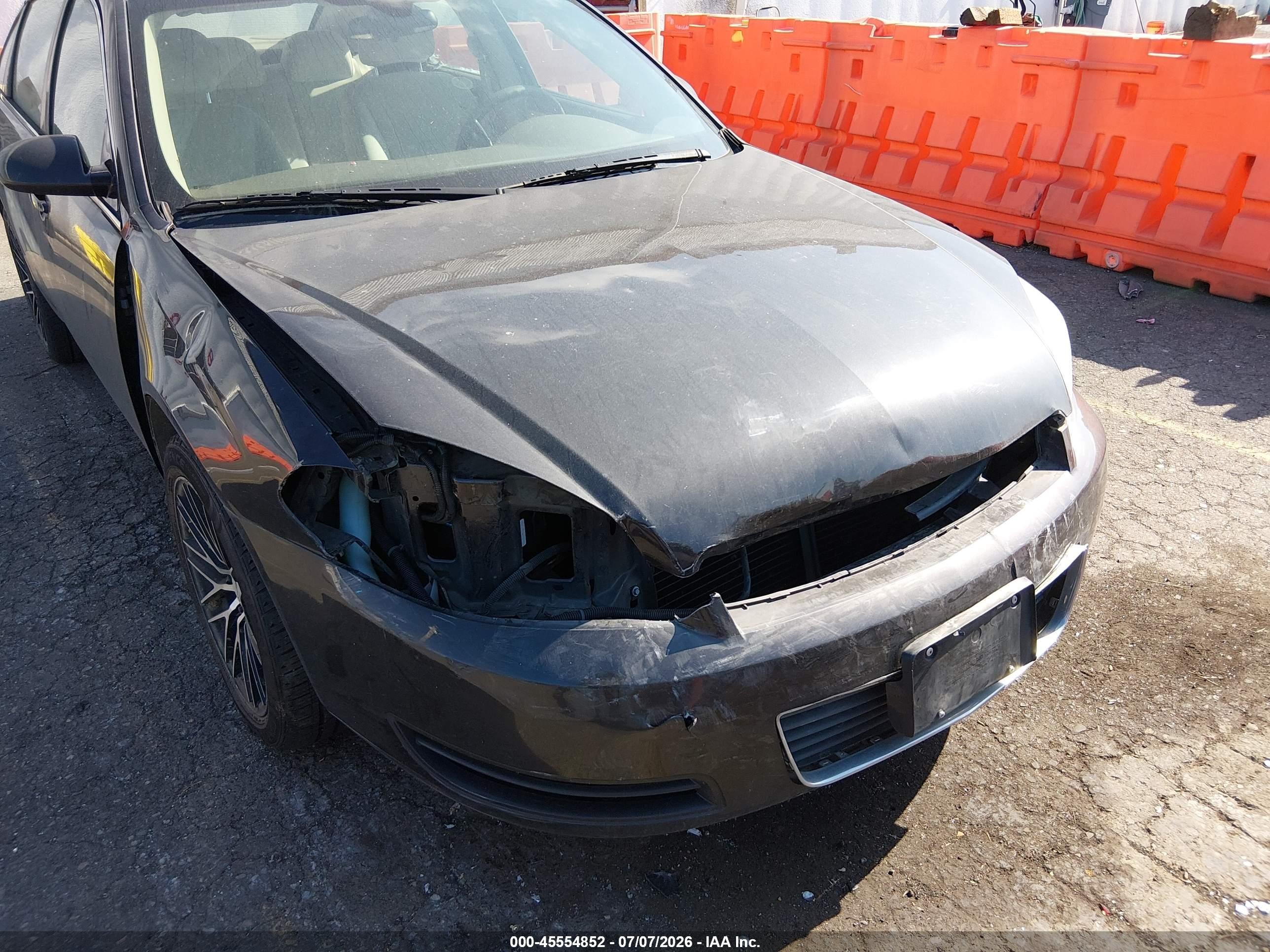 2008 Chevrolet Impala Ls Gray vin: 2G1WB58K489243005
