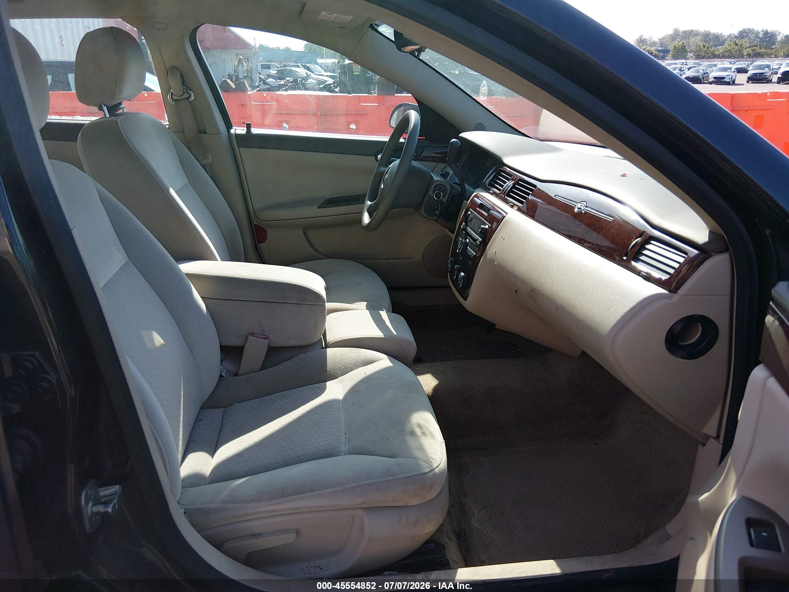 2008 Chevrolet Impala Ls Gray vin: 2G1WB58K489243005