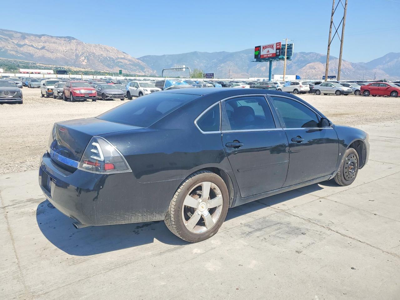 2006 Chevrolet Impala Ls Black vin: 2G1WB58K569379155