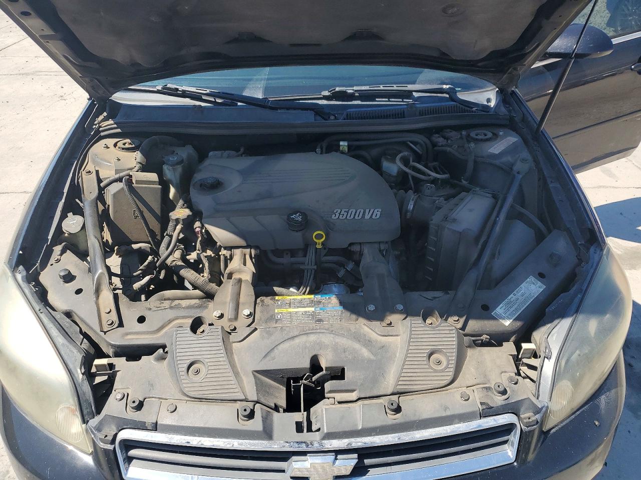 2006 Chevrolet Impala Ls Black vin: 2G1WB58K569379155