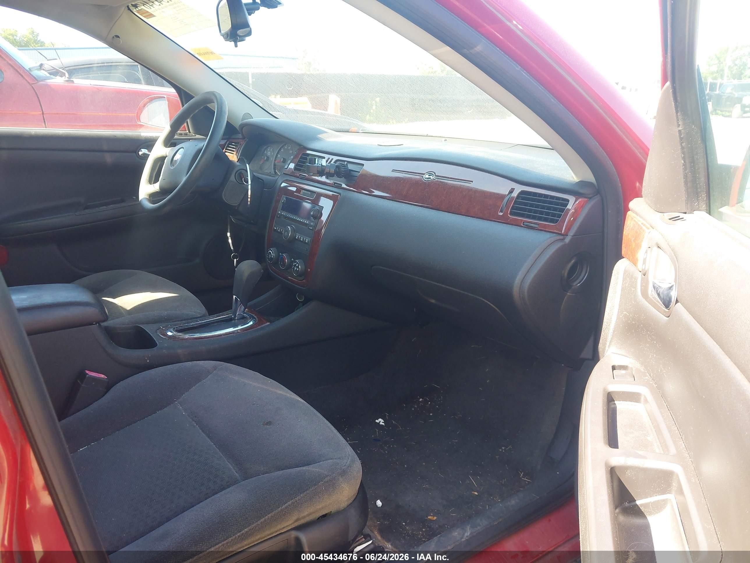 2007 Chevrolet Impala Ls Red vin: 2G1WB58K579181144