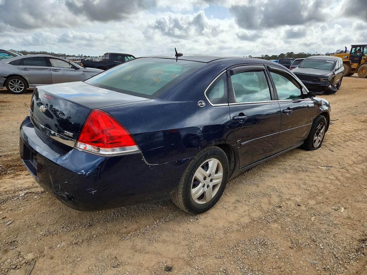 2007 Chevrolet Impala Ls Blue vin: 2G1WB58K579268557