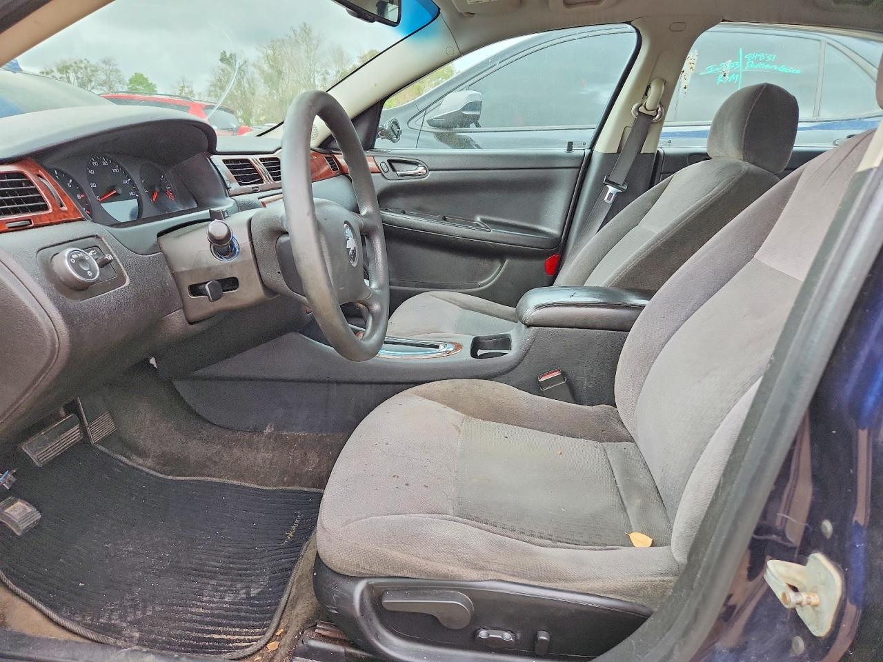2007 Chevrolet Impala Ls Blue vin: 2G1WB58K579268557