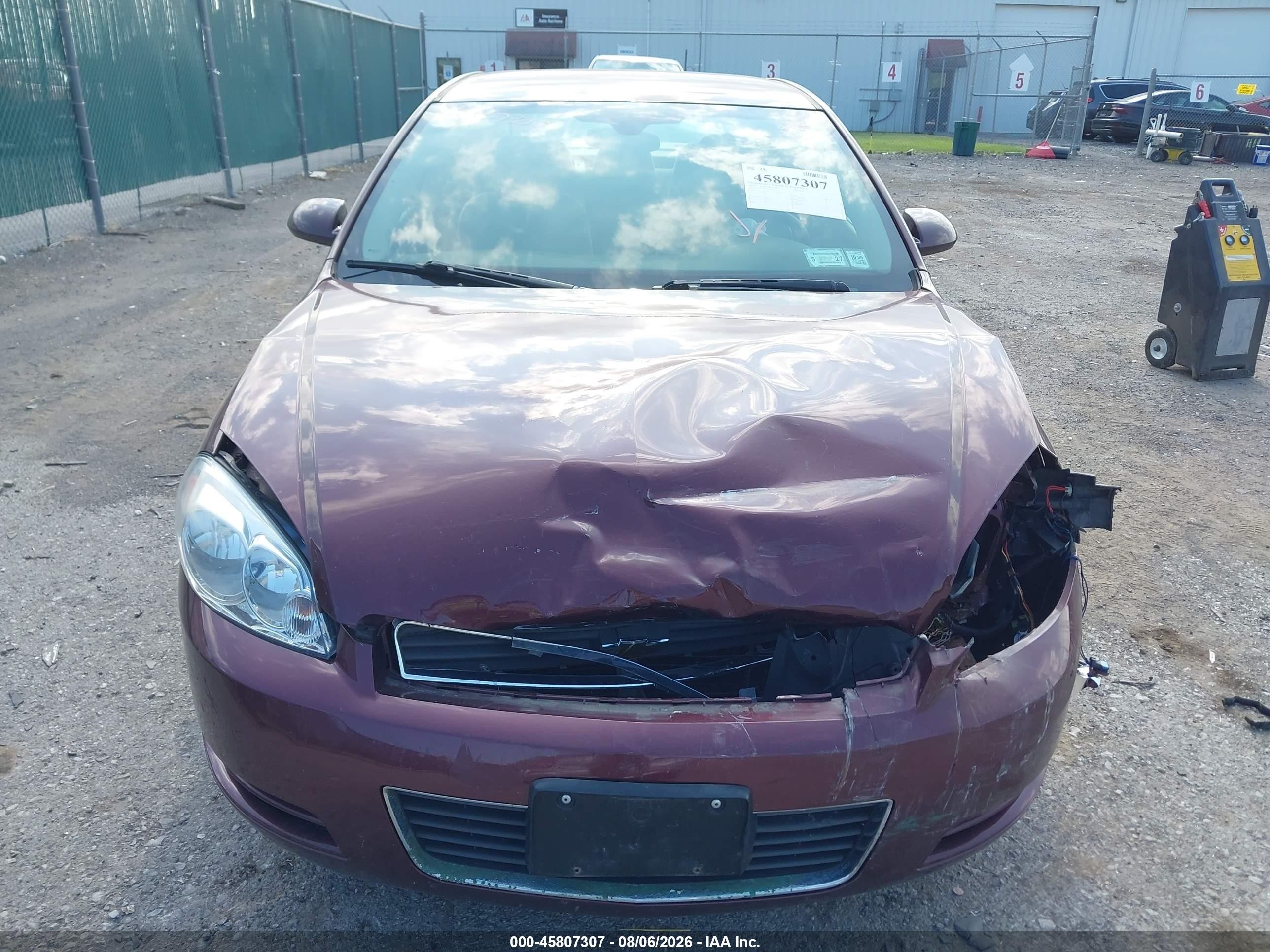 2007 Chevrolet Impala Ls Red vin: 2G1WB58K579325243