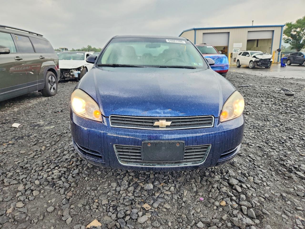 2007 Chevrolet Impala Ls Синий vin: 2G1WB58K579401186