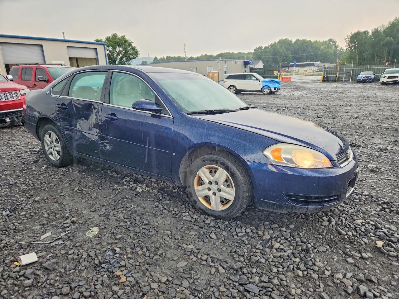 2007 Chevrolet Impala Ls Синий vin: 2G1WB58K579401186