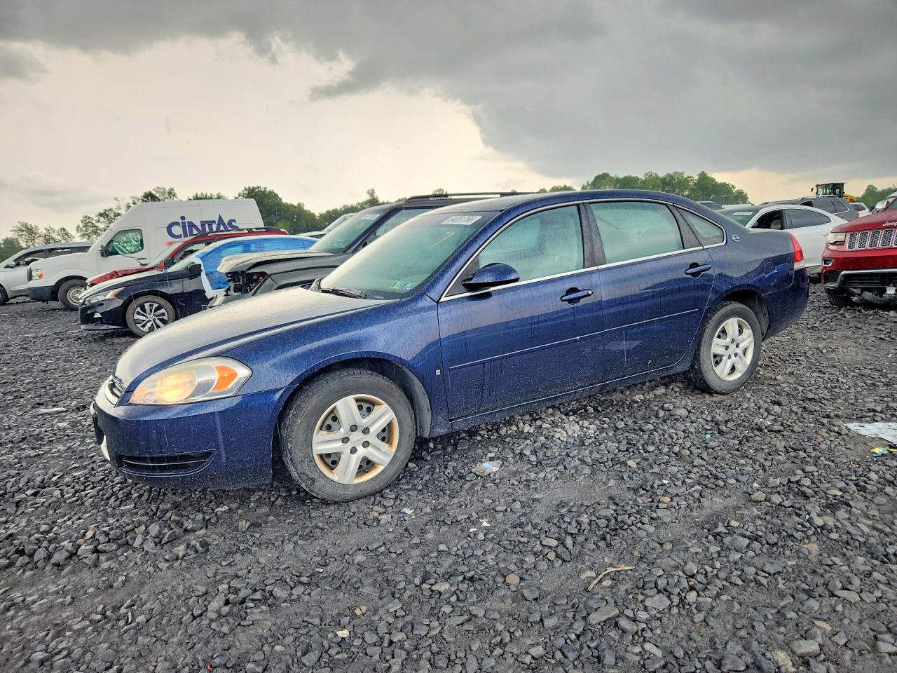 2007 Chevrolet Impala Ls Синий vin: 2G1WB58K579401186