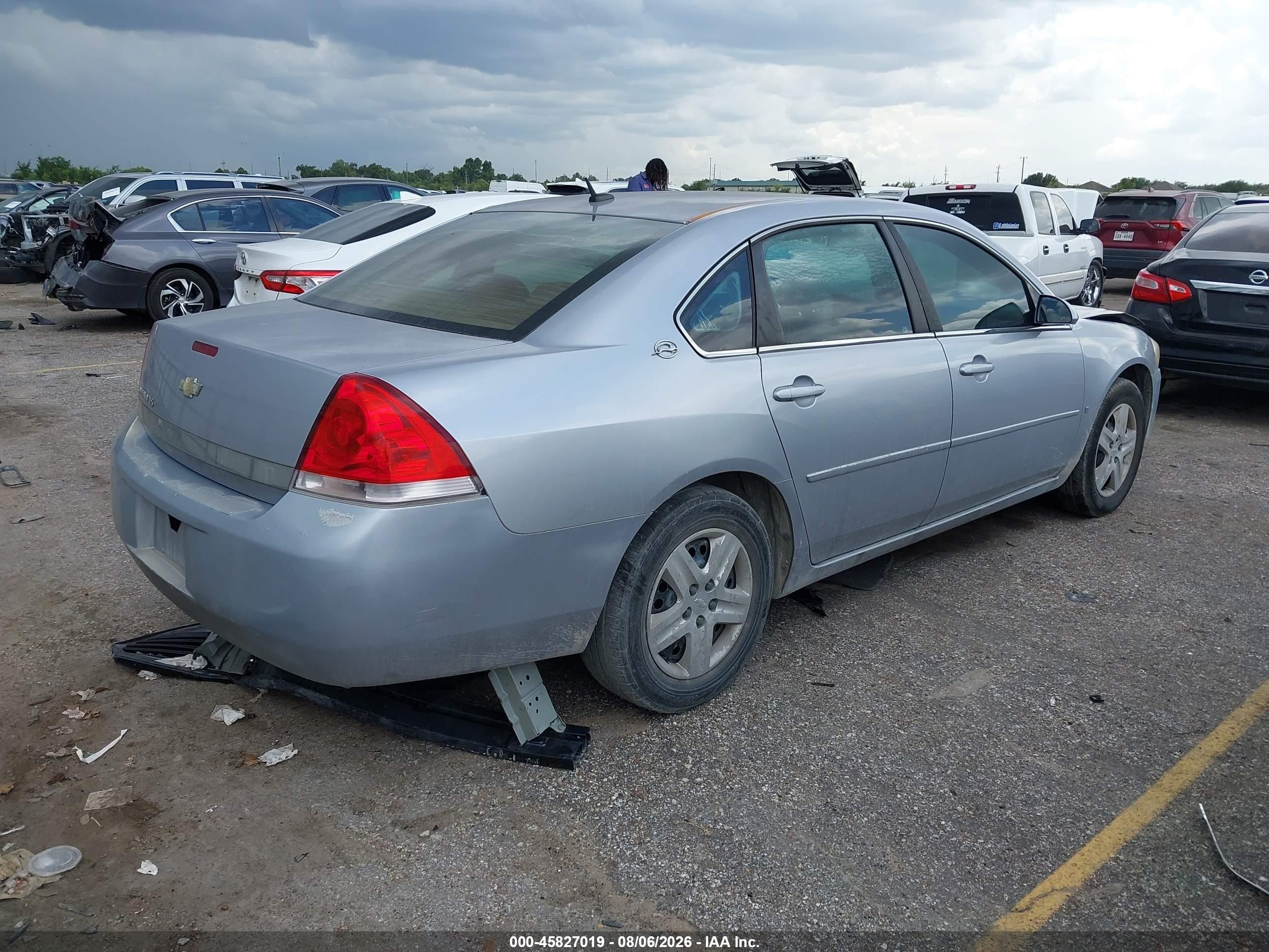 2006 Chevrolet Impala Ls Silver vin: 2G1WB58K669245125