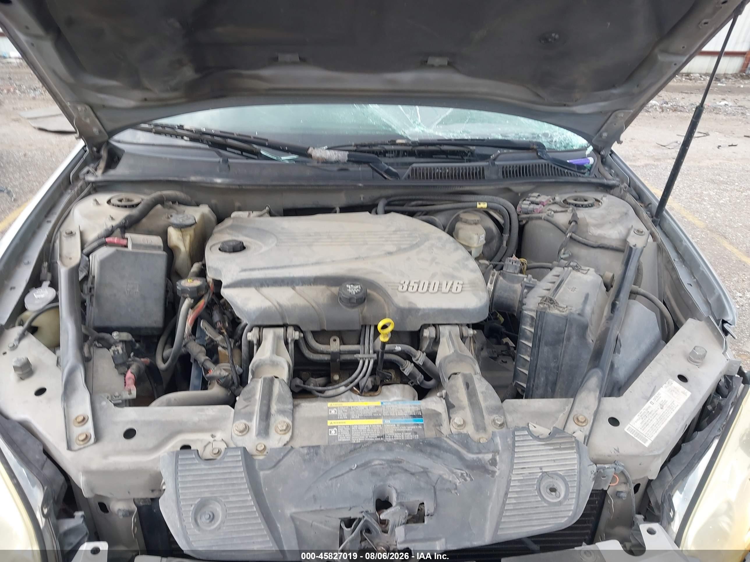 2006 Chevrolet Impala Ls Silver vin: 2G1WB58K669245125