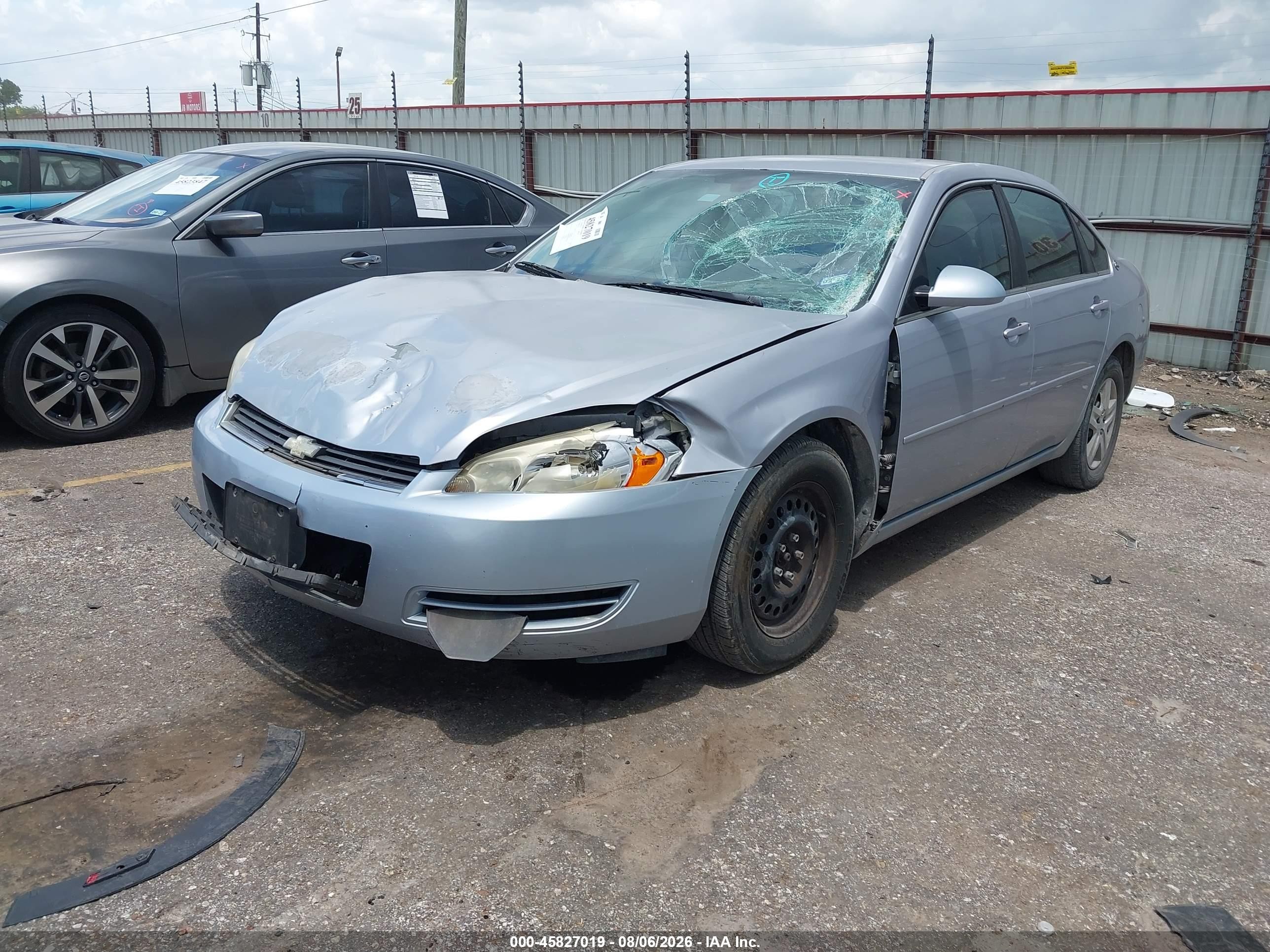 2006 Chevrolet Impala Ls Silver vin: 2G1WB58K669245125