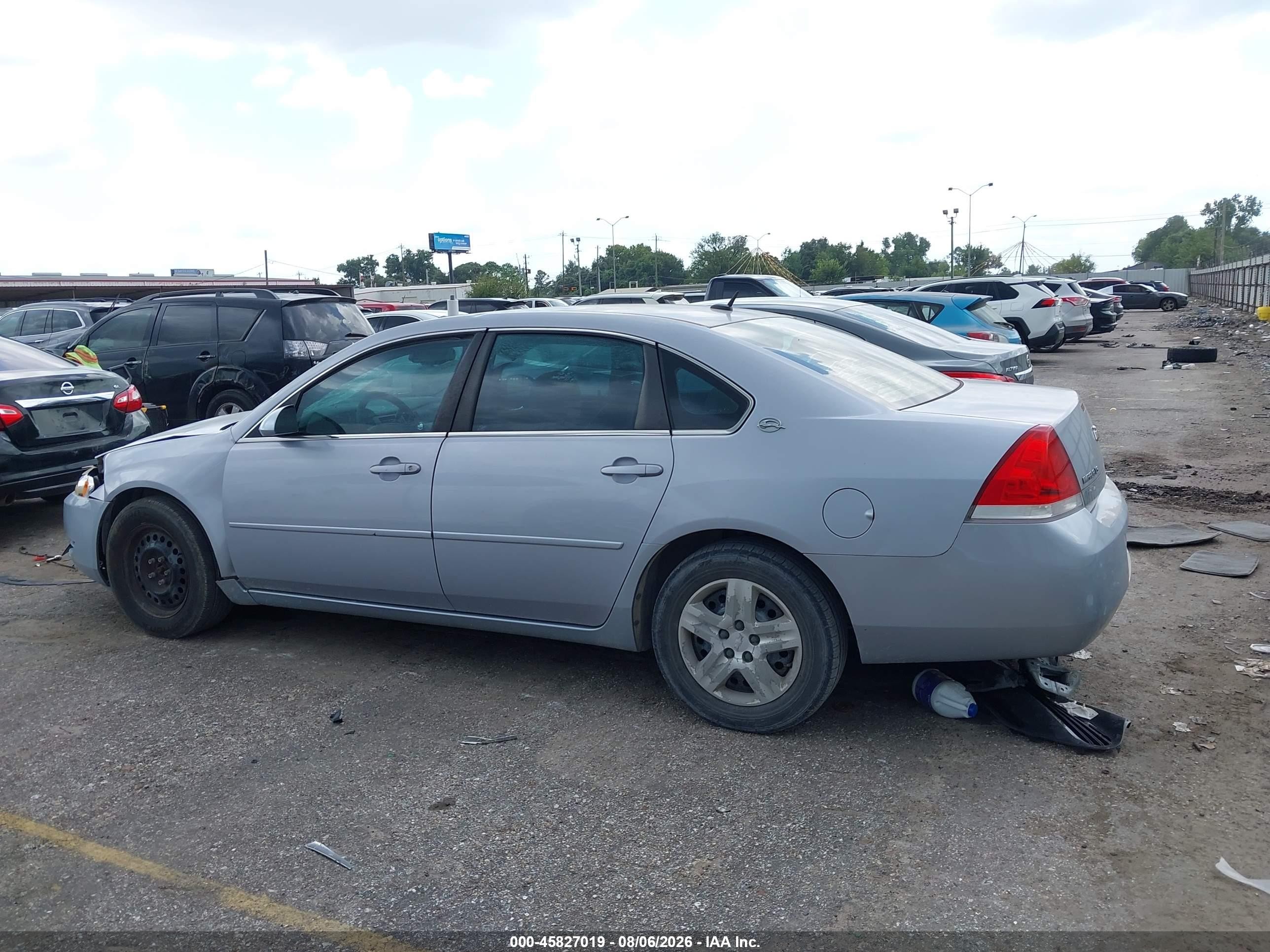 2006 Chevrolet Impala Ls Silver vin: 2G1WB58K669245125