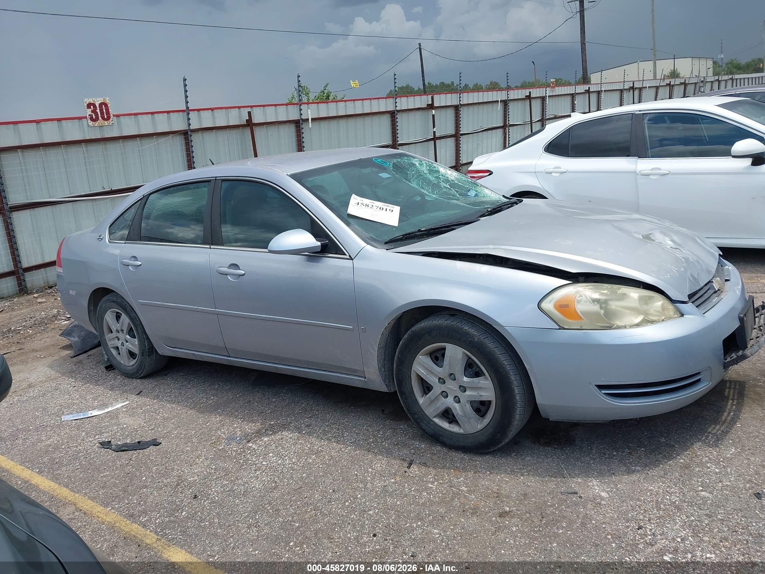 2006 Chevrolet Impala Ls Silver vin: 2G1WB58K669245125