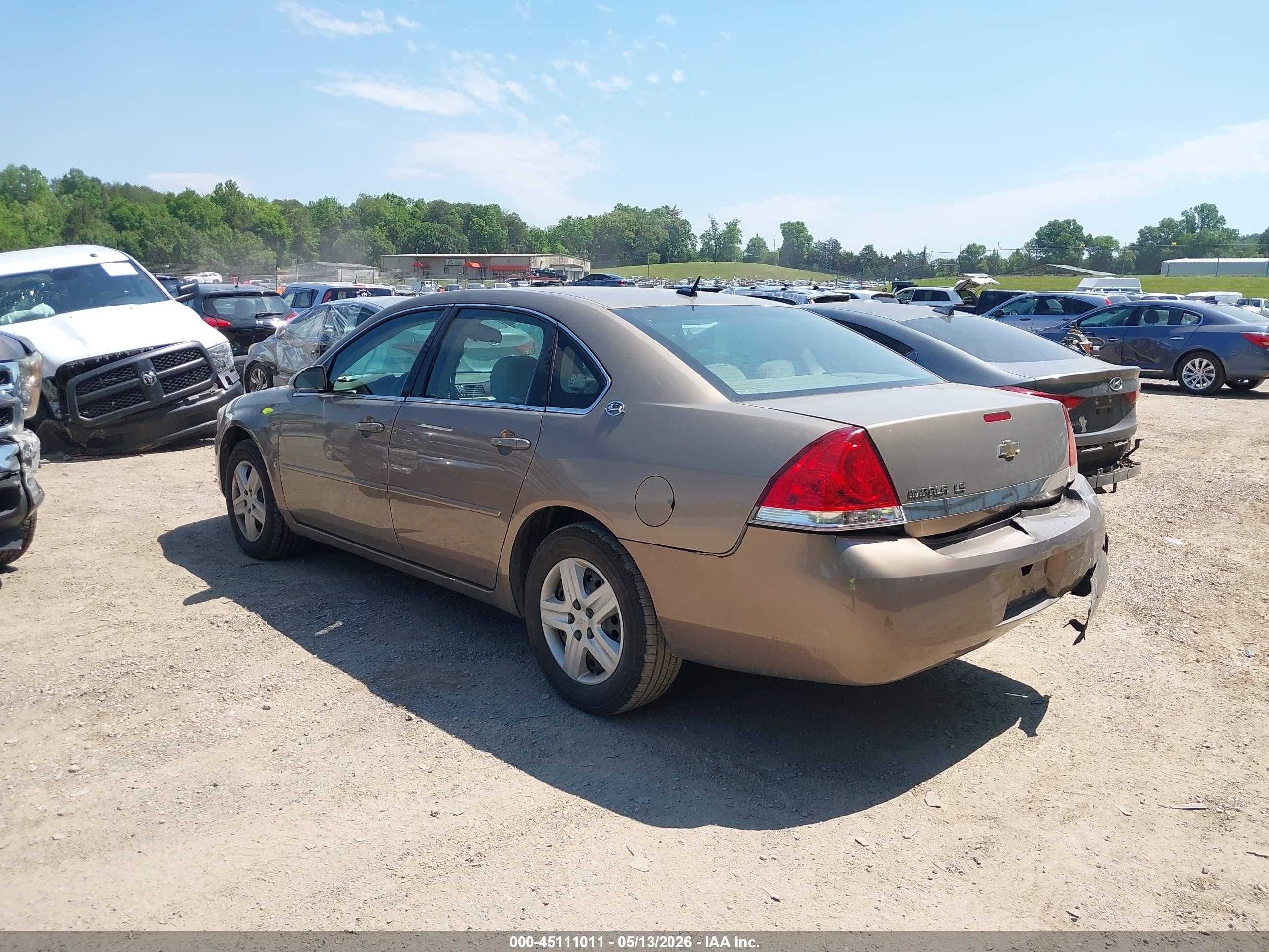 2006 Chevrolet Impala Ls Gold vin: 2G1WB58K669335987