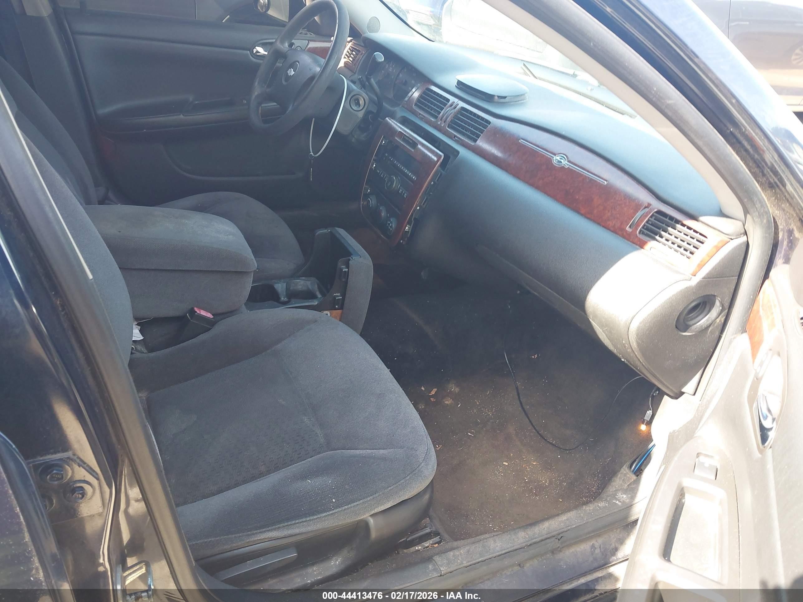 2007 Chevrolet Impala Ls Blue vin: 2G1WB58K679178317