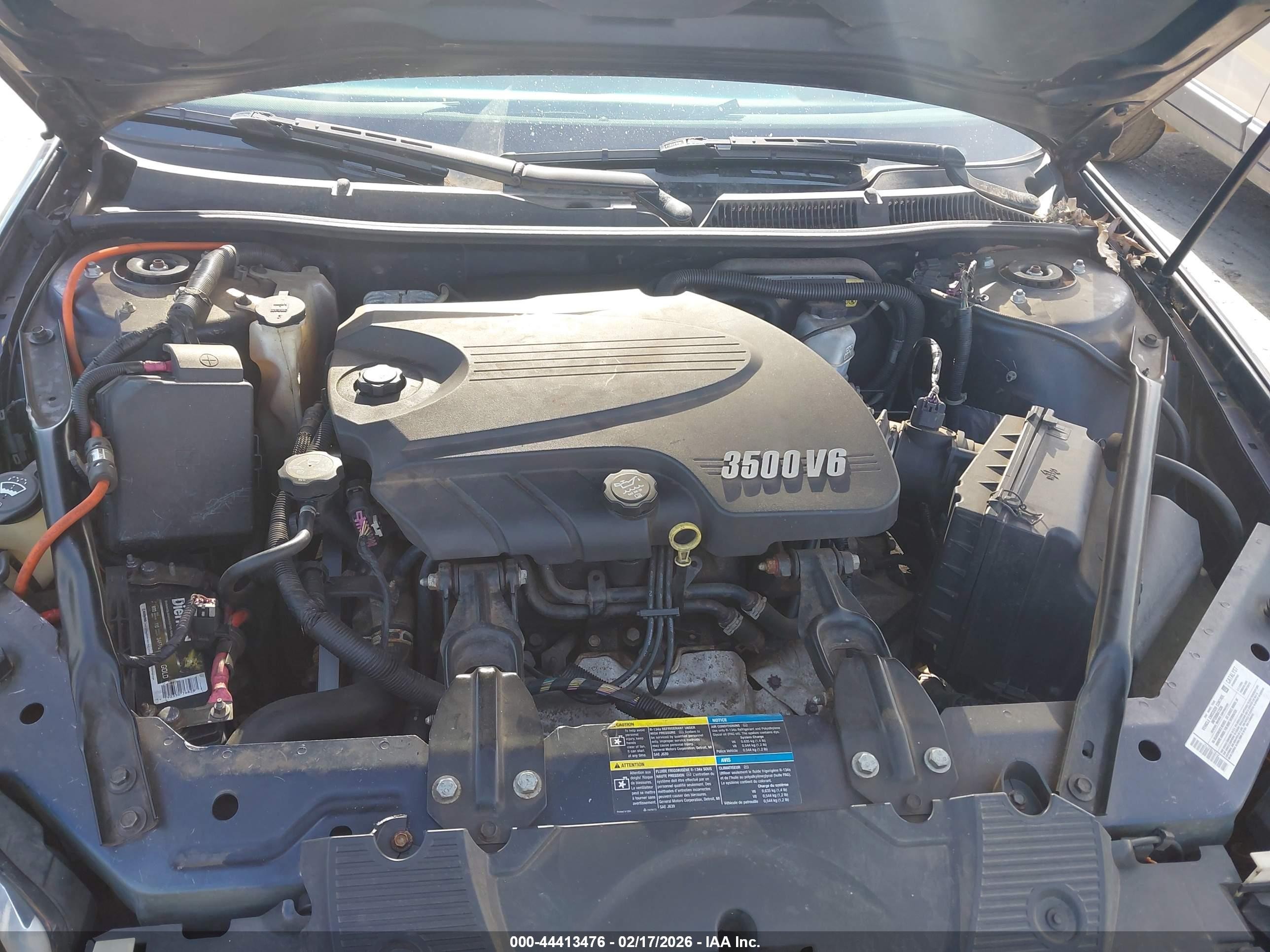 2007 Chevrolet Impala Ls Blue vin: 2G1WB58K679178317