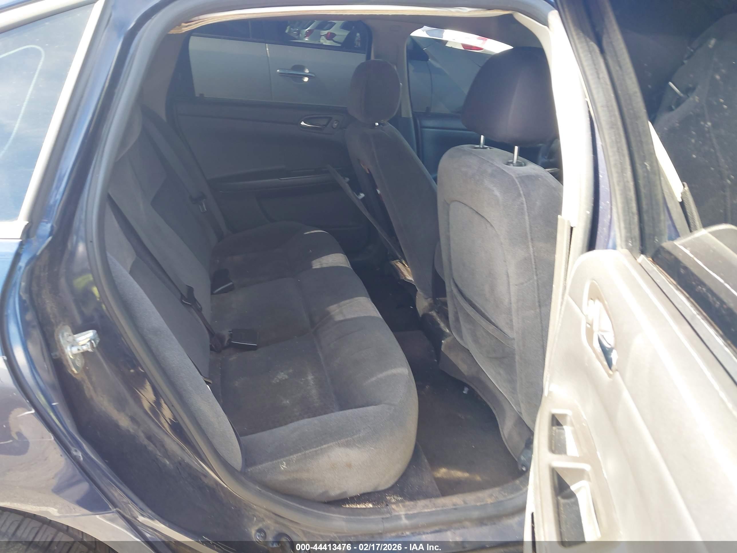 2007 Chevrolet Impala Ls Blue vin: 2G1WB58K679178317