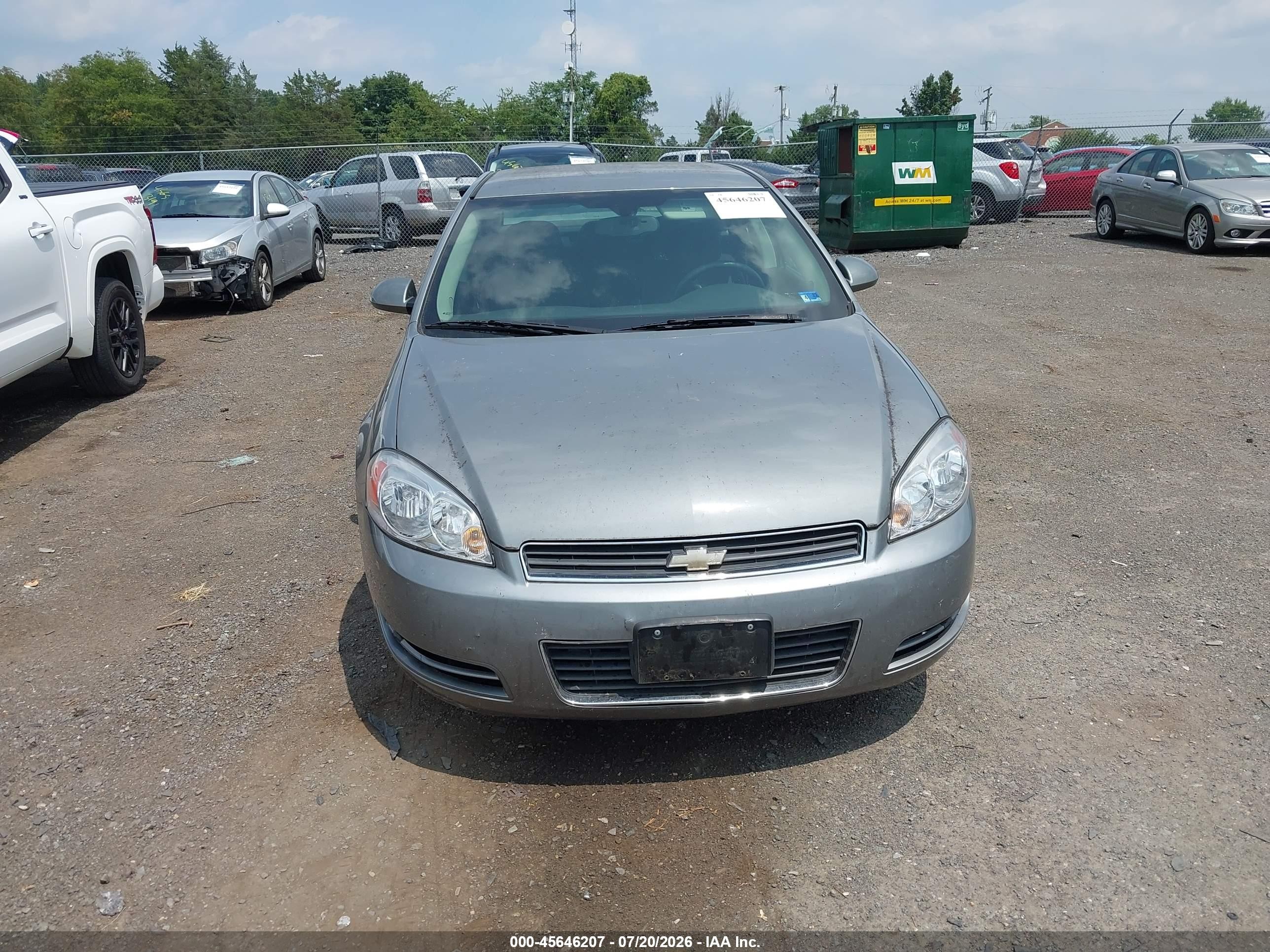 2007 Chevrolet Impala Ls Silver vin: 2G1WB58K679228519