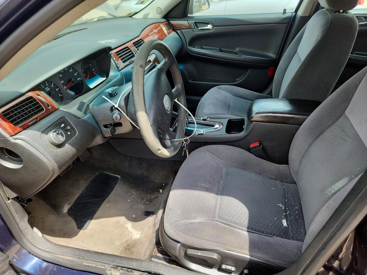 2007 Chevrolet Impala Ls Blue vin: 2G1WB58K679316311
