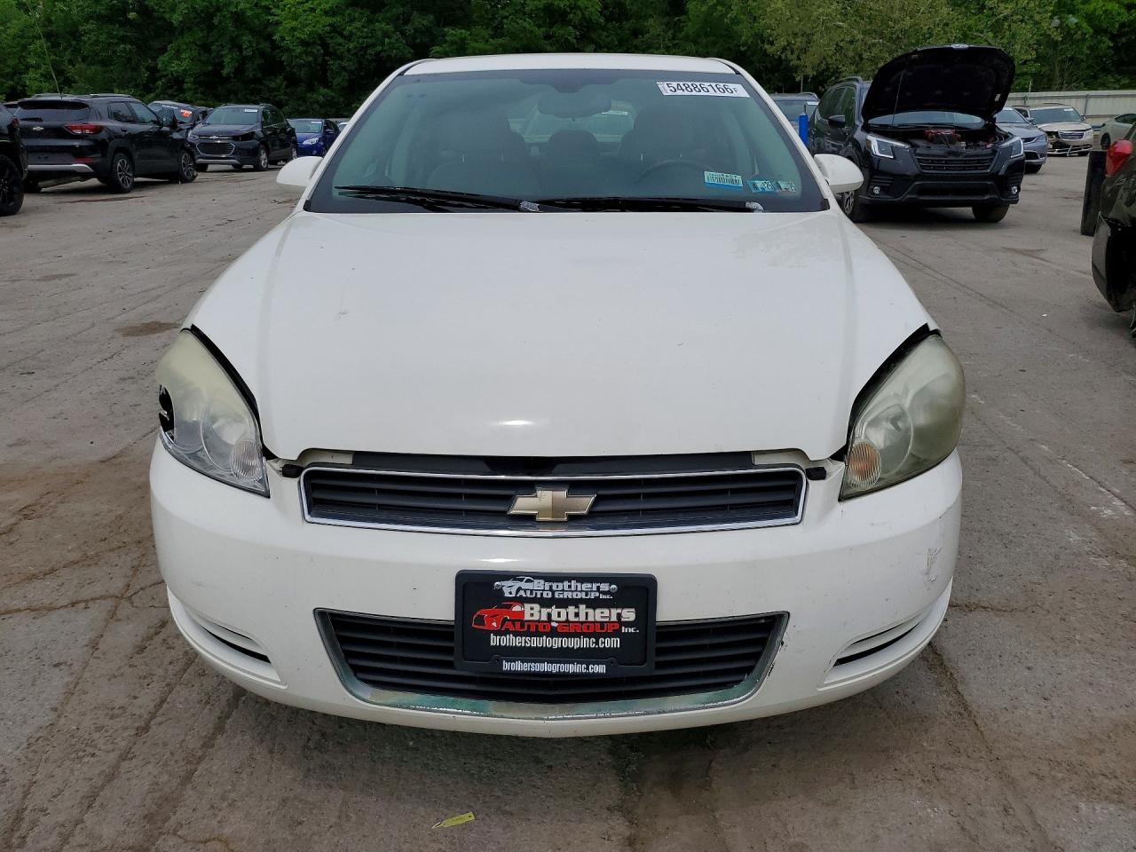 2007 Chevrolet Impala Ls White vin: 2G1WB58K679348160